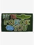 Star Wars The Mandalorian The Child May the Force Be With You Doormat, , hi-res
