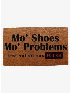 Notorious B.I.G. "Mo' Shoes, Mo' Problems" Doormat, , hi-res