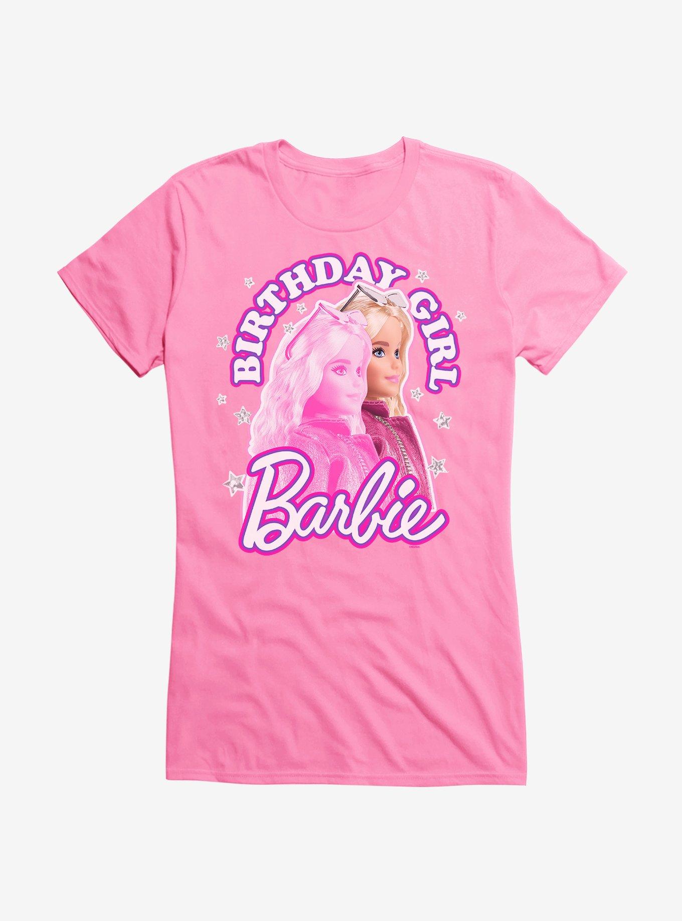 Barbie Pink Silhouette Girls T Shirt Hot Topic