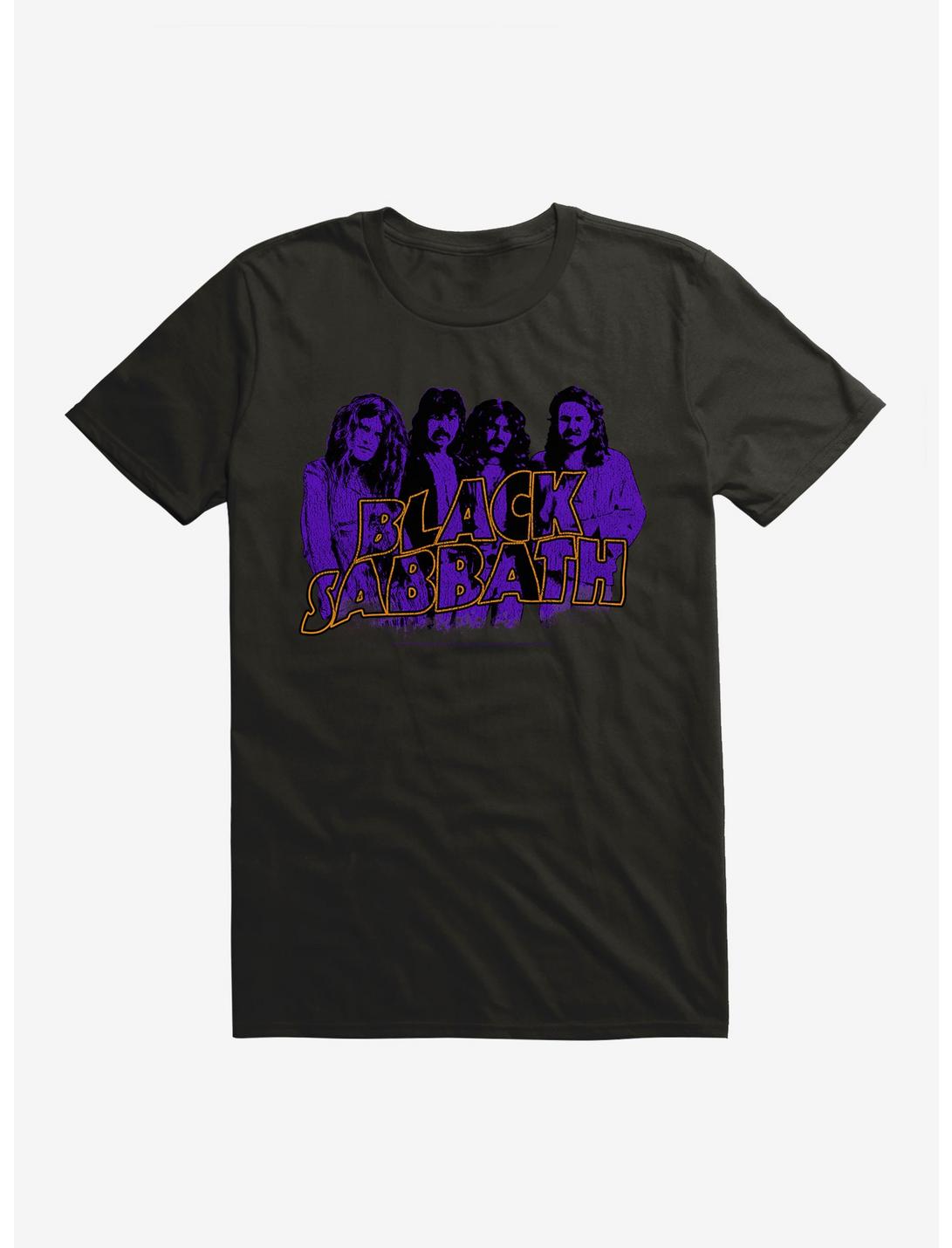 Black Sabbath Vintage Group T-Shirt, BLACK, hi-res