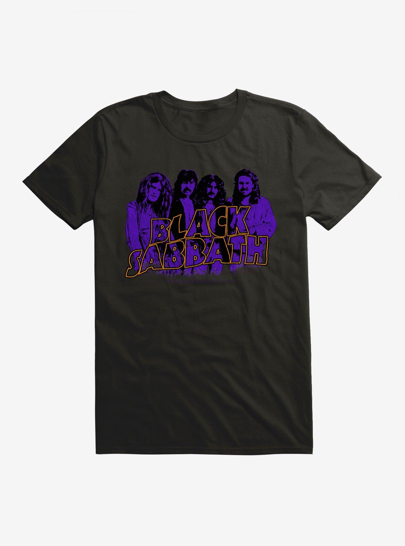 Black Sabbath Vintage Group T-Shirt - BLACK | Hot Topic