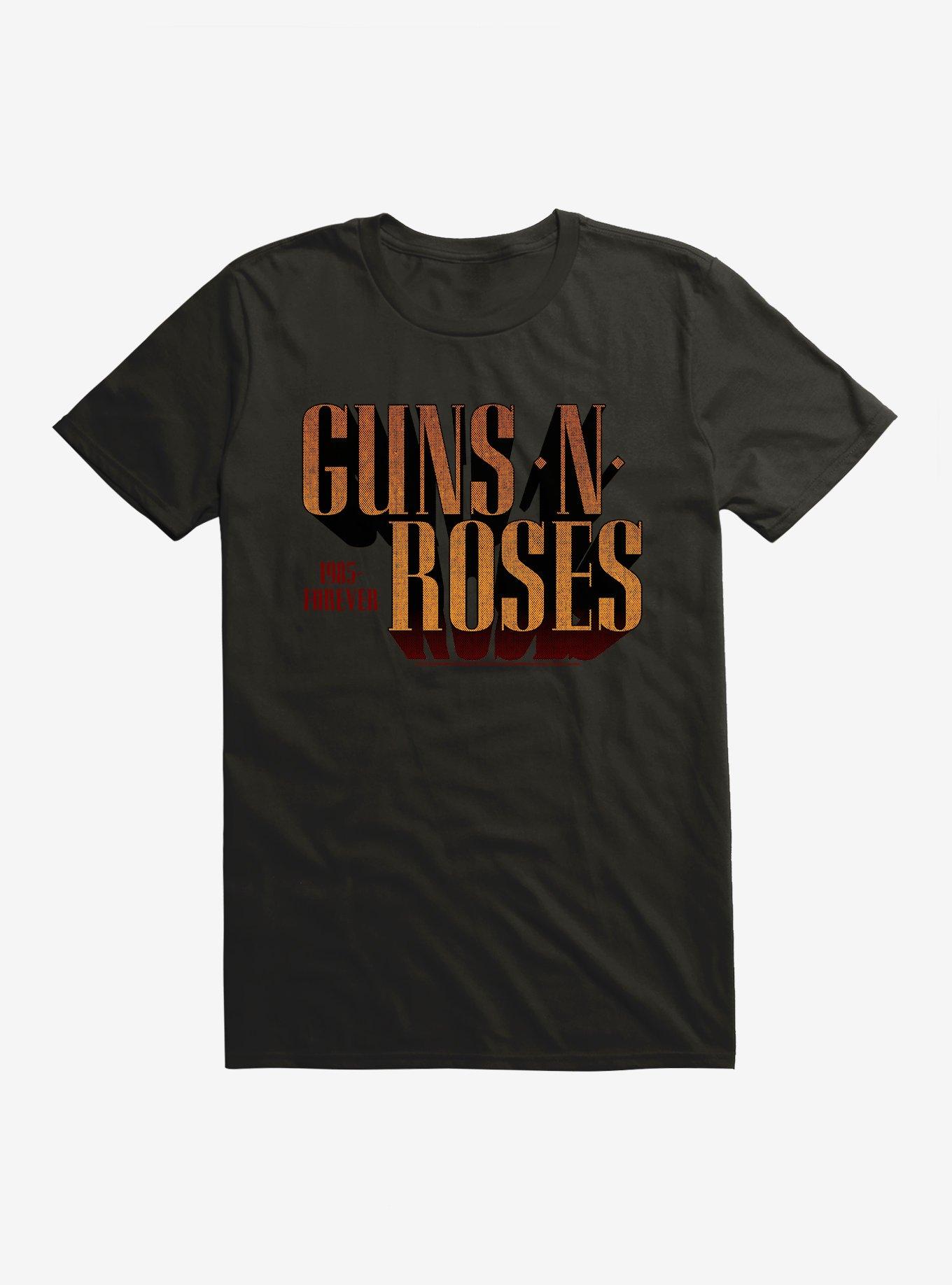 Guns N' Roses 1985-Forever T-Shirt - BLACK | Hot Topic