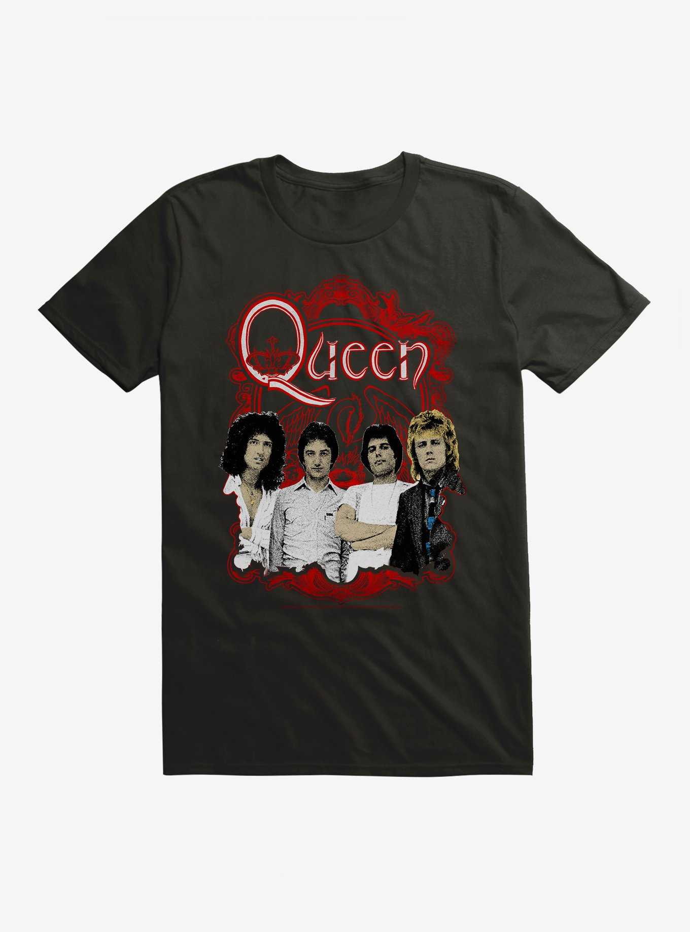 Queen Vintage Group T-Shirt, , hi-res