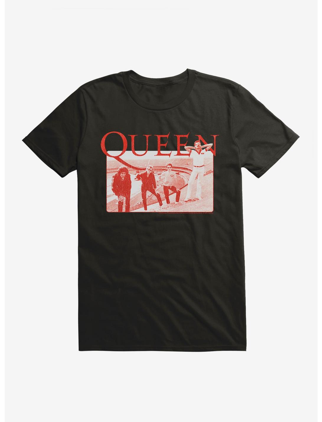 Queen Stadium Steps T-Shirt, BLACK, hi-res