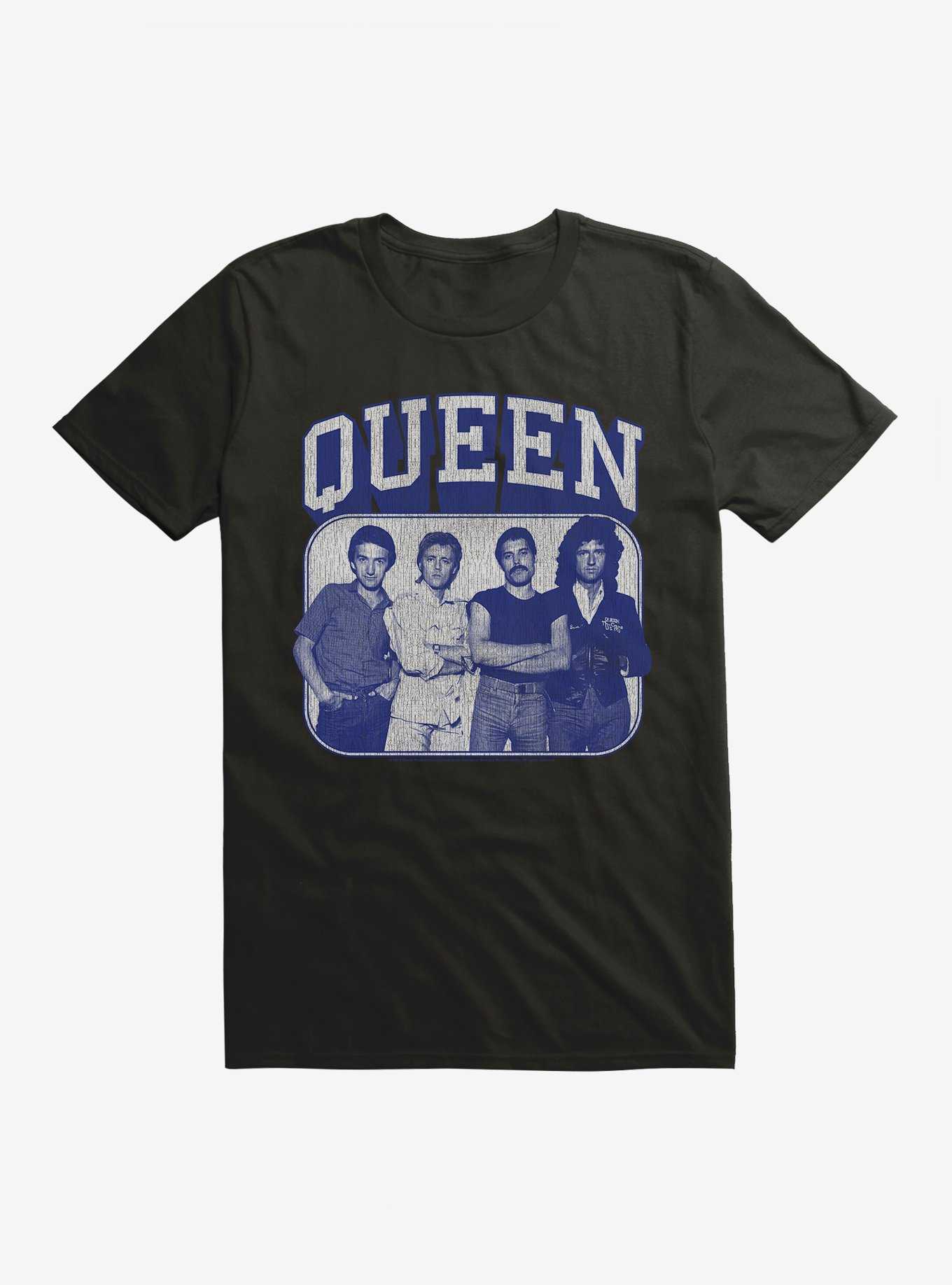 Queen Vintage Collegiate Group T-Shirt, , hi-res