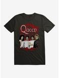 Queen Vintage Group T-Shirt, BLACK, hi-res