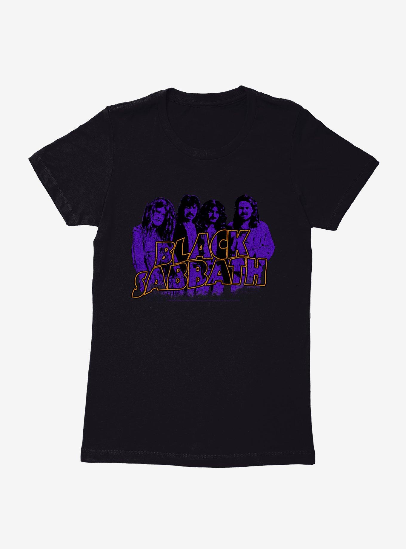 Black Sabbath Vintage Group Womens T-Shirt, , hi-res