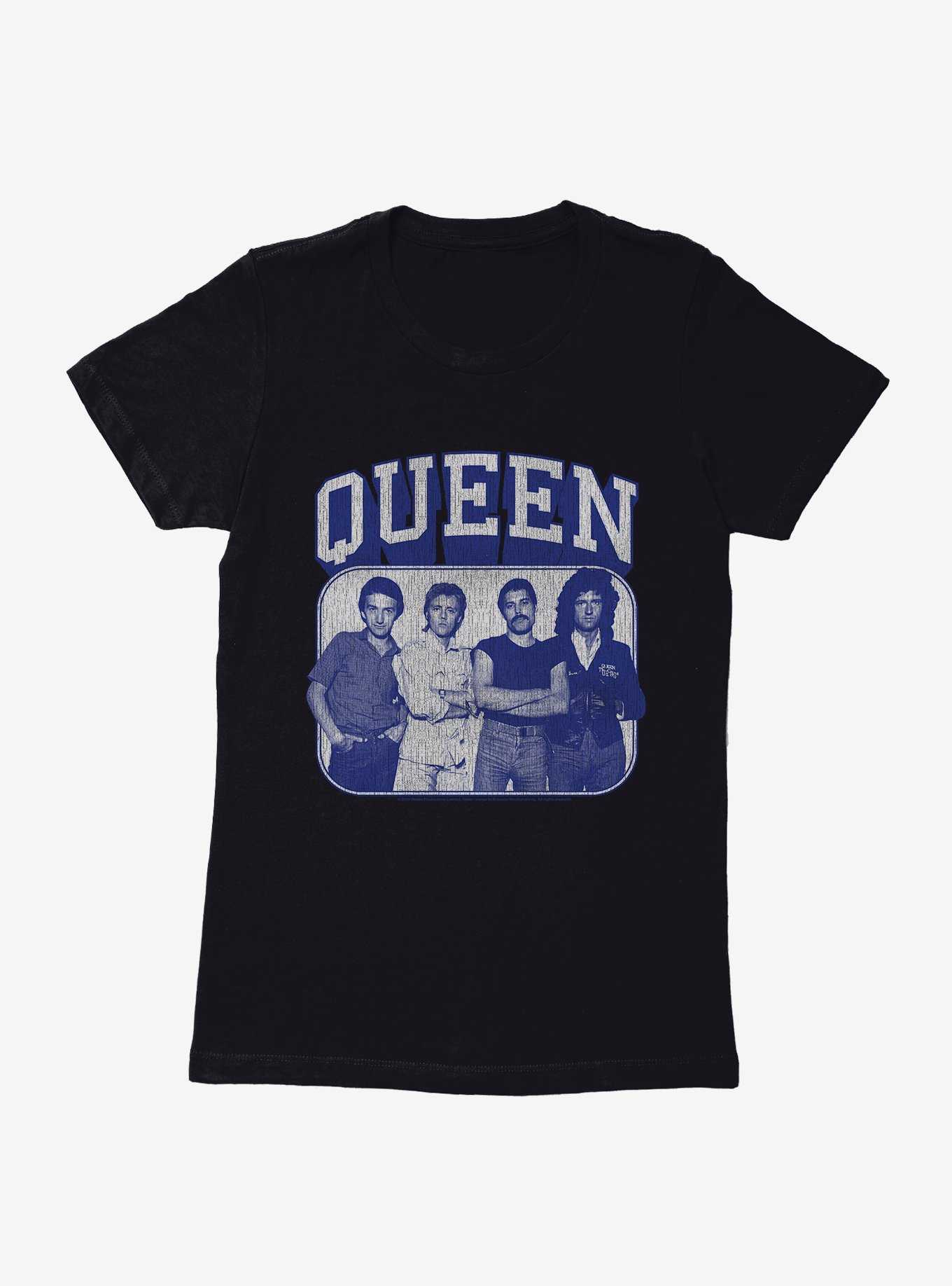 Queen Vintage Collegiate Group Womens T-Shirt, , hi-res
