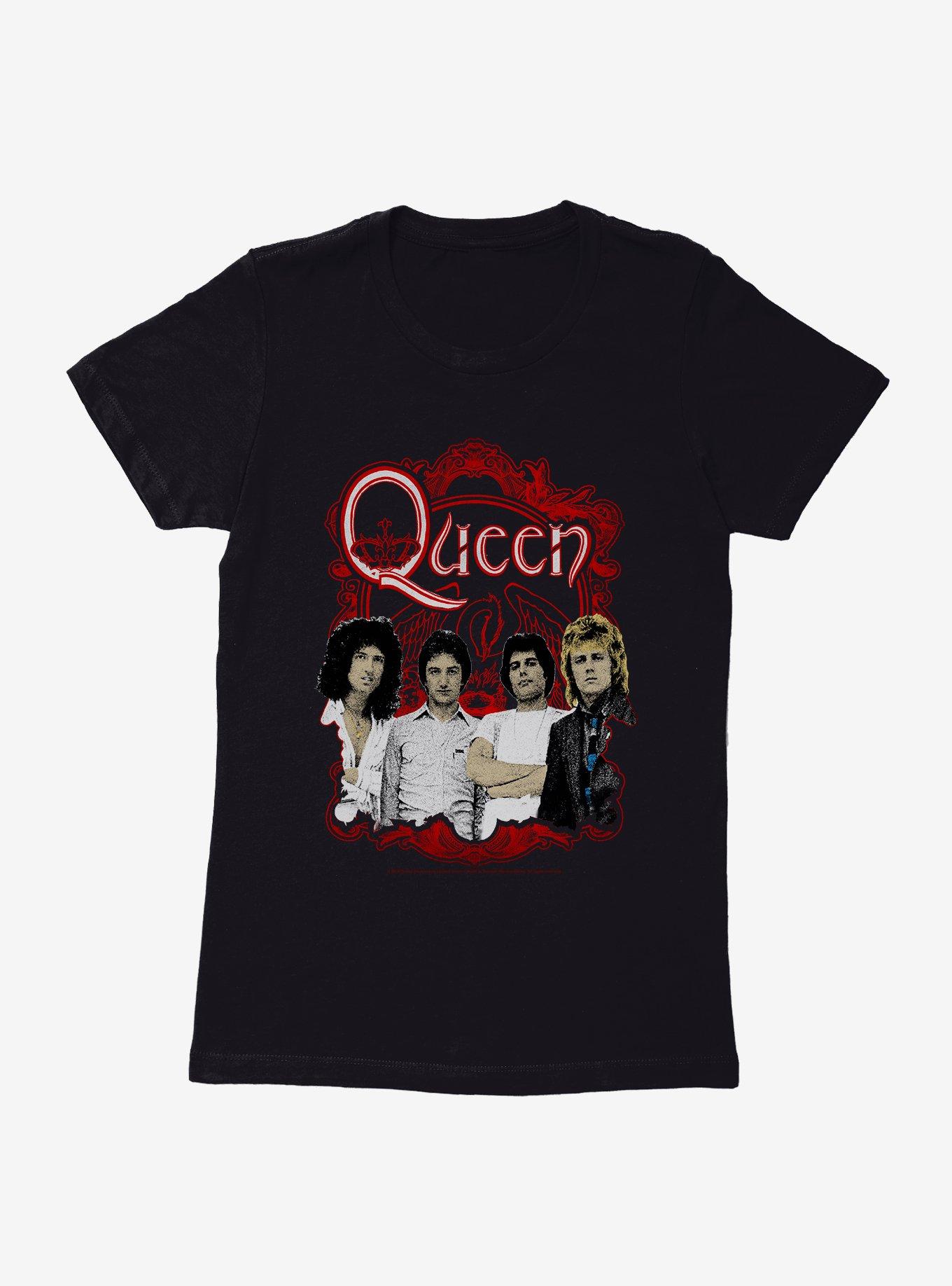 Queen Vintage Group Womens T-Shirt, , hi-res