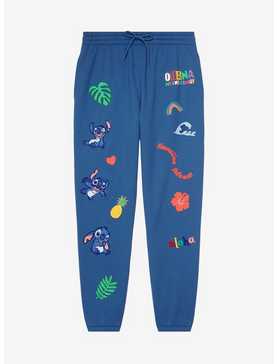 Disney Lilo & Stitch Allover Print Icons Joggers - BoxLunch Exclusive, , hi-res