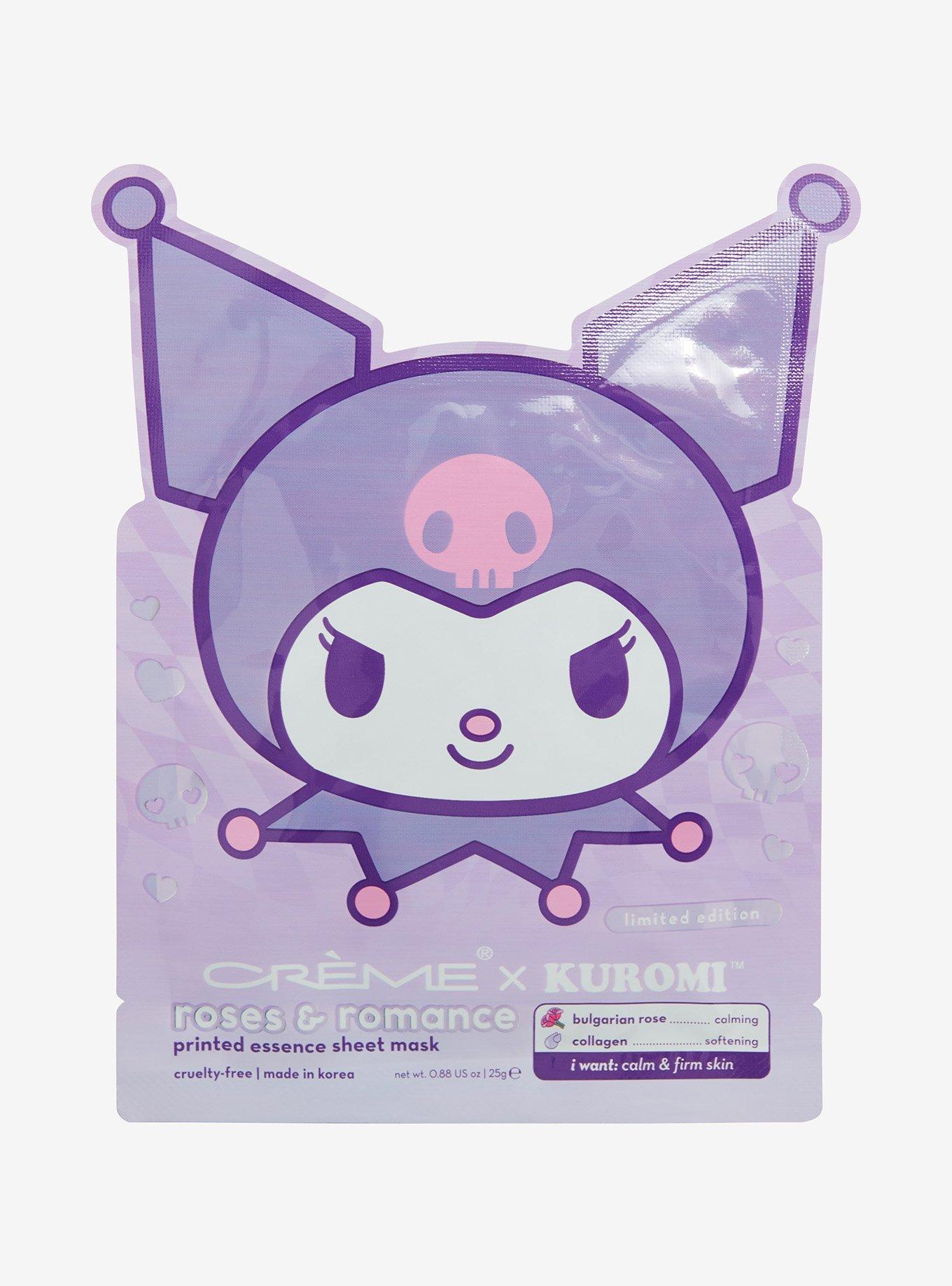 Sanrio Kuromi Roses Romance Printed Essence Sheet Mask BoxLunch