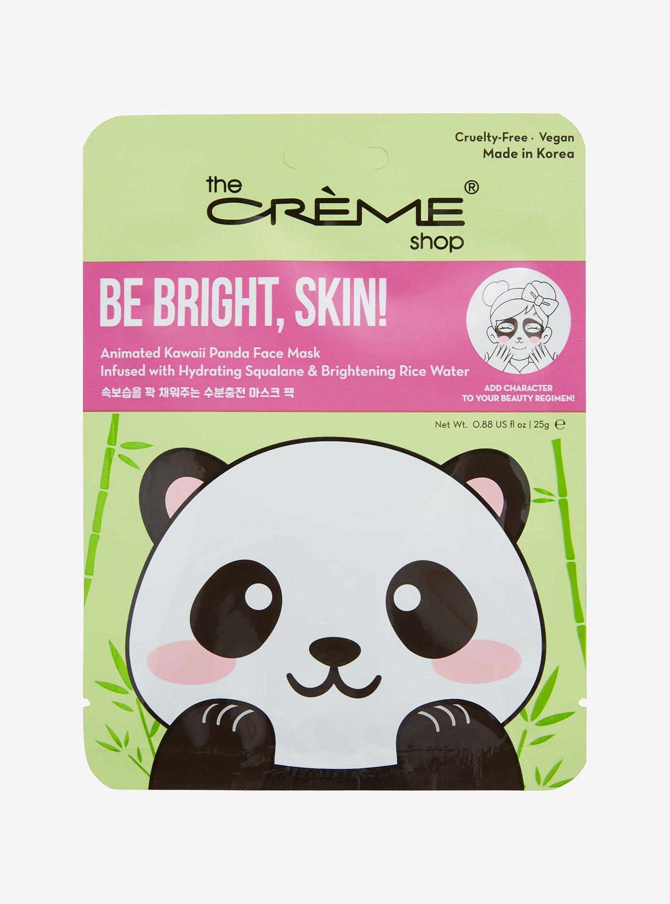The Cr&eacute;me Shop Animated Kawaii Panda Face Mask, , hi-res