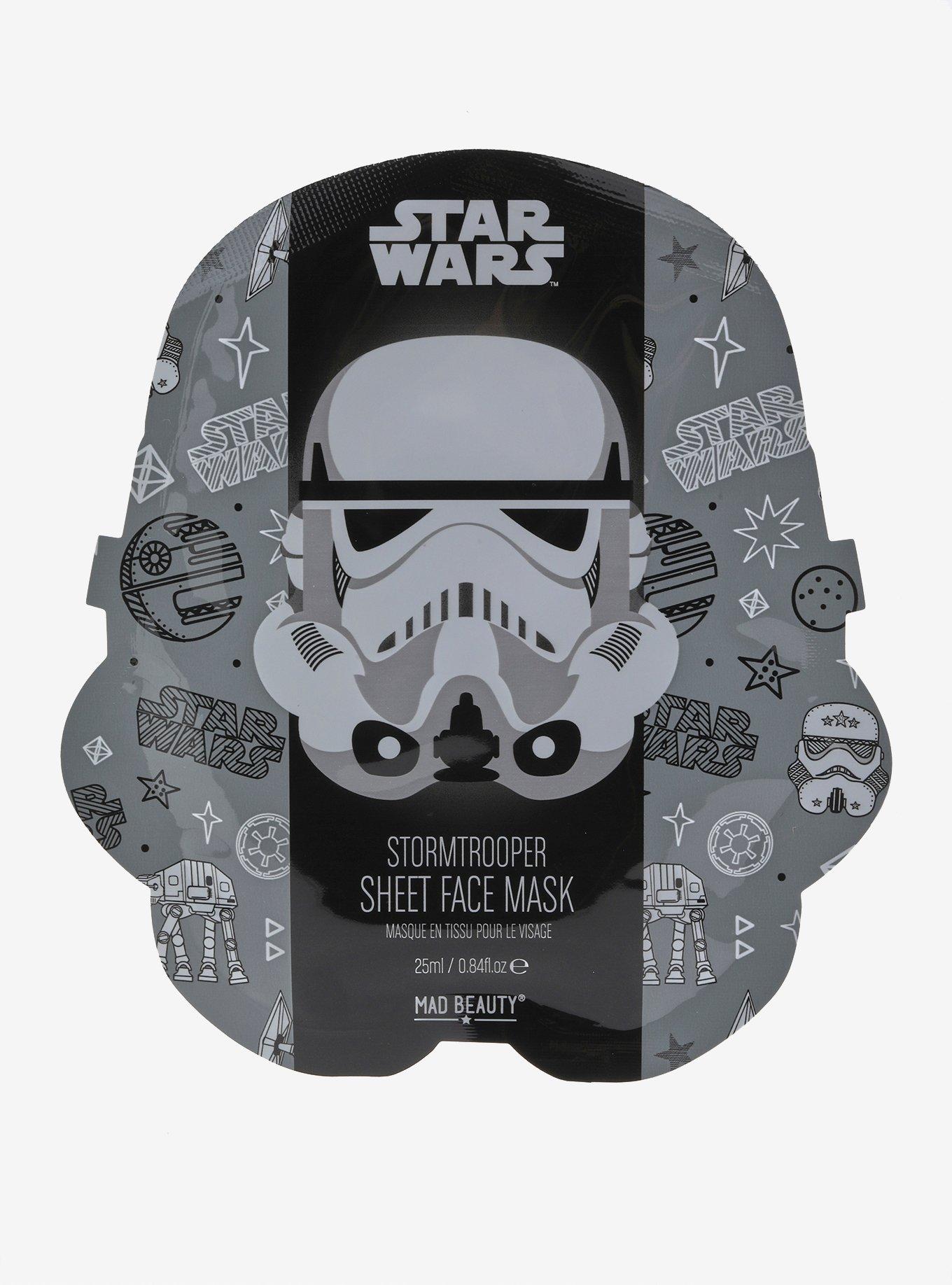 Star Wars Stormtrooper Sheet Green Tea Face Mask, , hi-res
