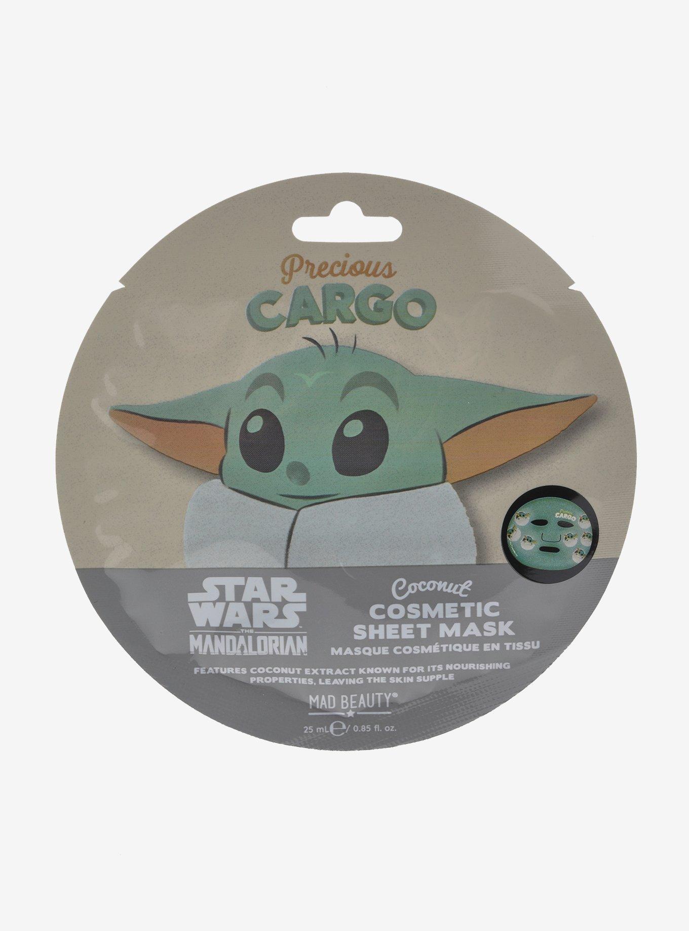 Star Wars Mandalorian Grogu Precious Cargo Coconut Sheet Mask, , hi-res