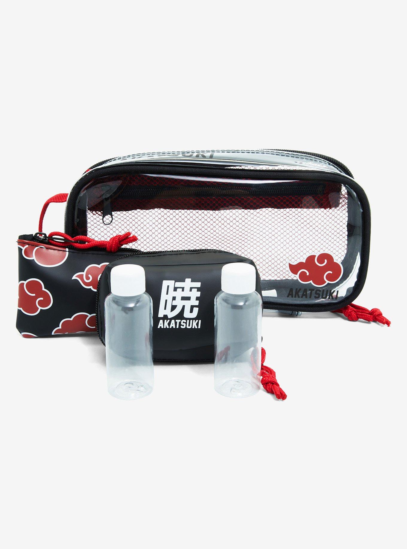 Naruto Shippuden Akatsuki Cloud Travel Kit - BoxLunch Exclusive, , hi-res