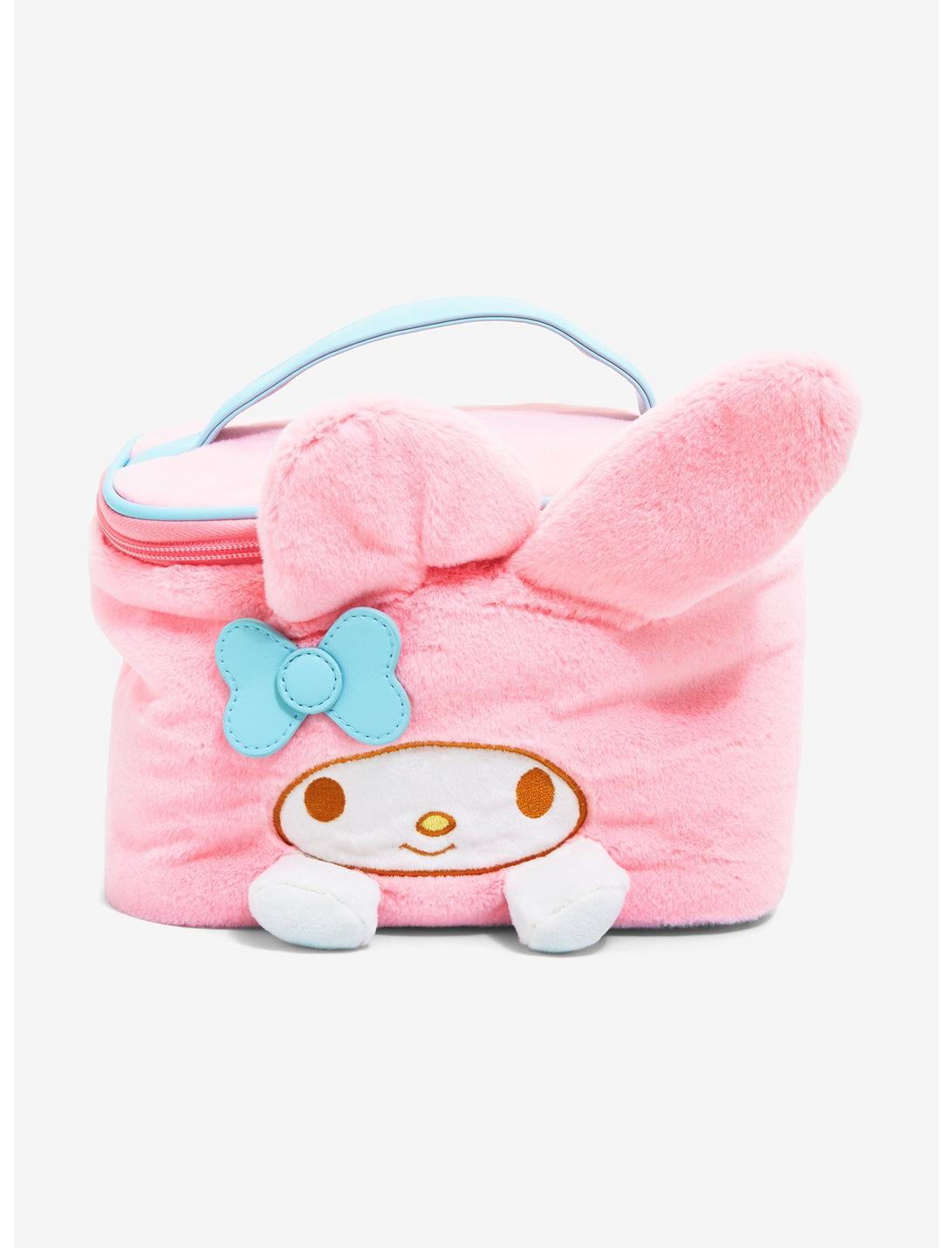 Sanrio My Melody Faux Fur Figural Cosmetic Case - BoxLunch Exclusive, , hi-res