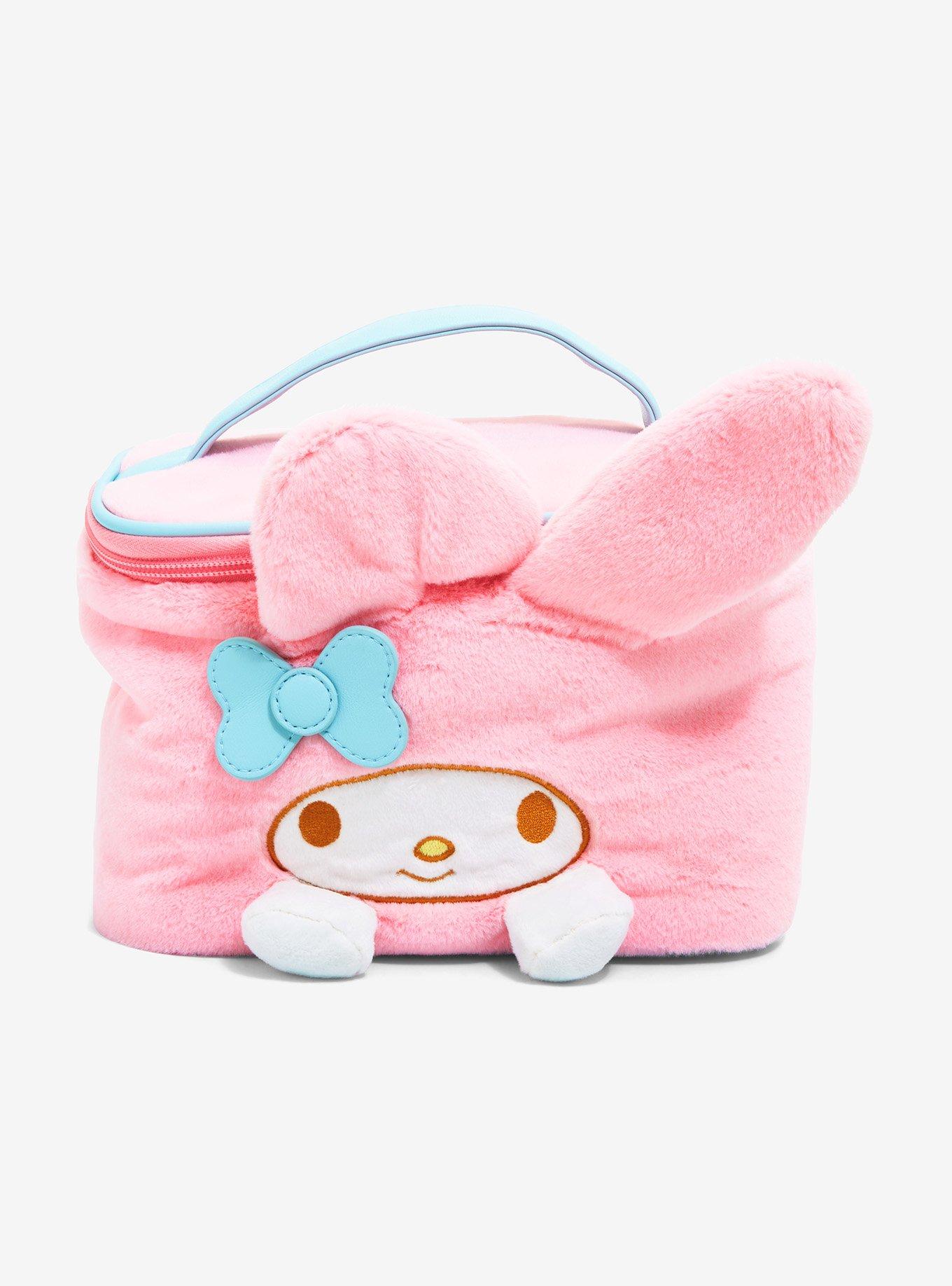 Sanrio My Melody Faux Fur Figural Cosmetic Case - BoxLunch Exclusive, , hi-res