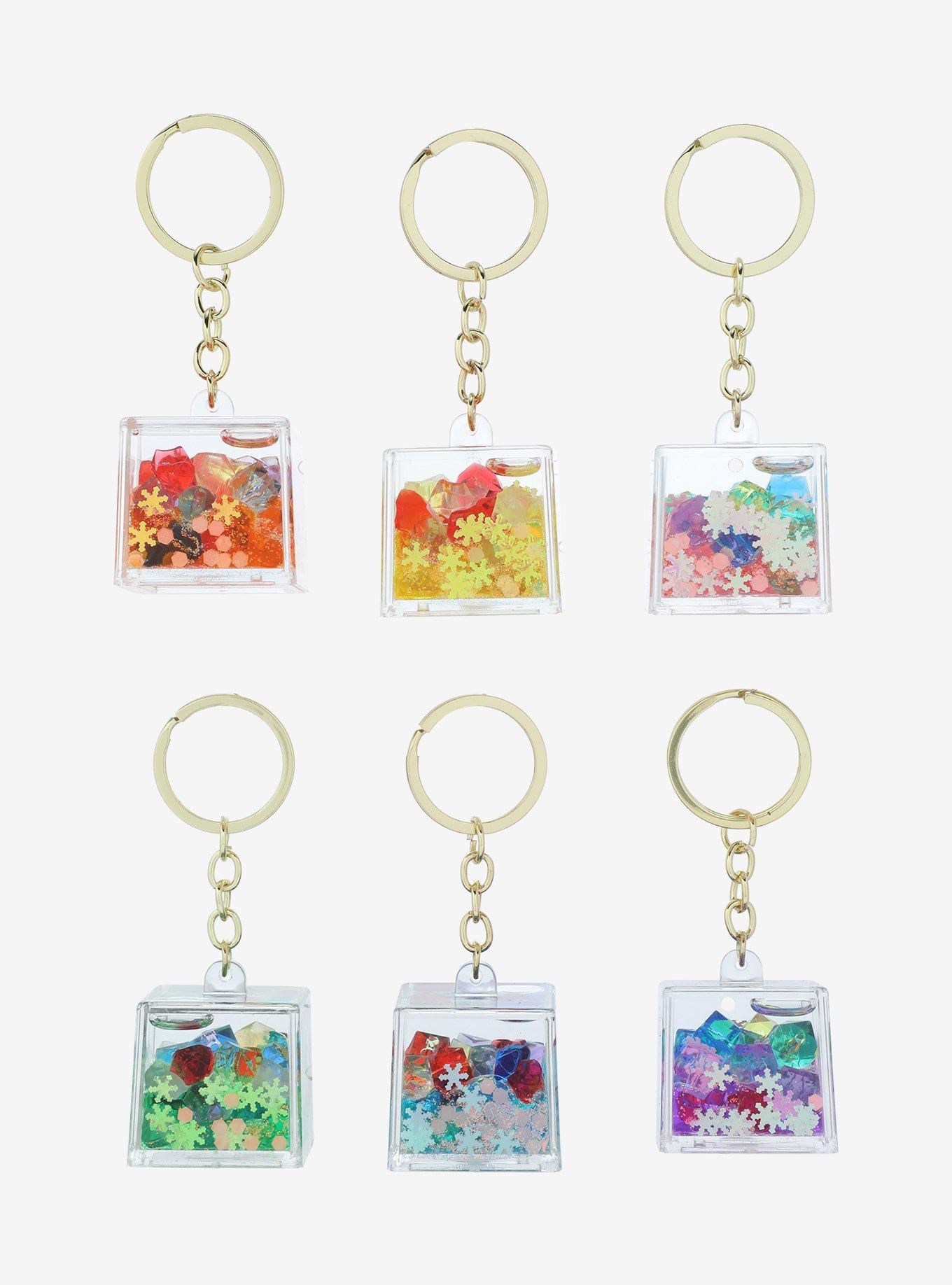 Floating Confetti Blind Bag Keychain, , hi-res