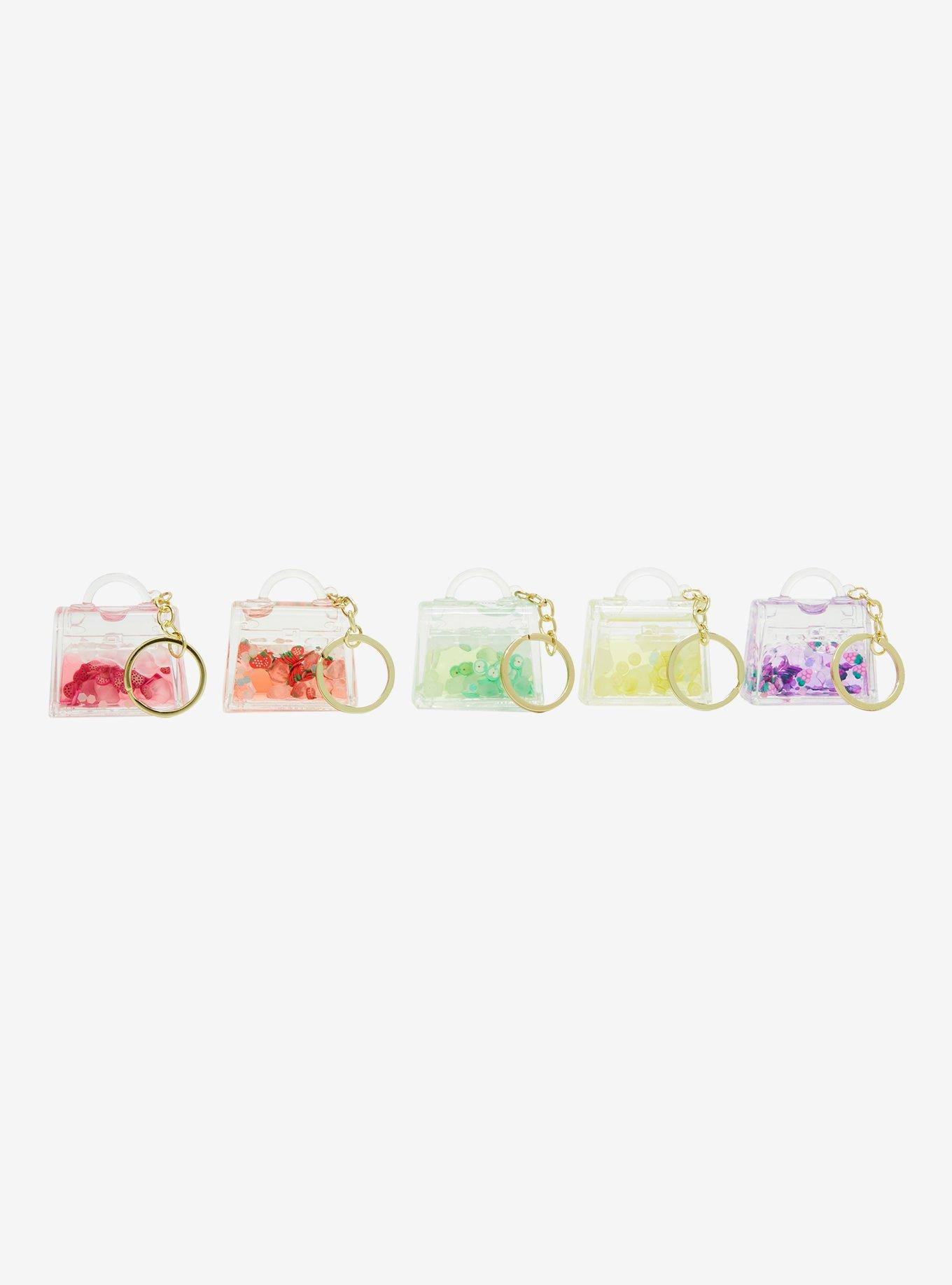 Floating Confetti Figural Purse Blind Bag Keychain, , hi-res