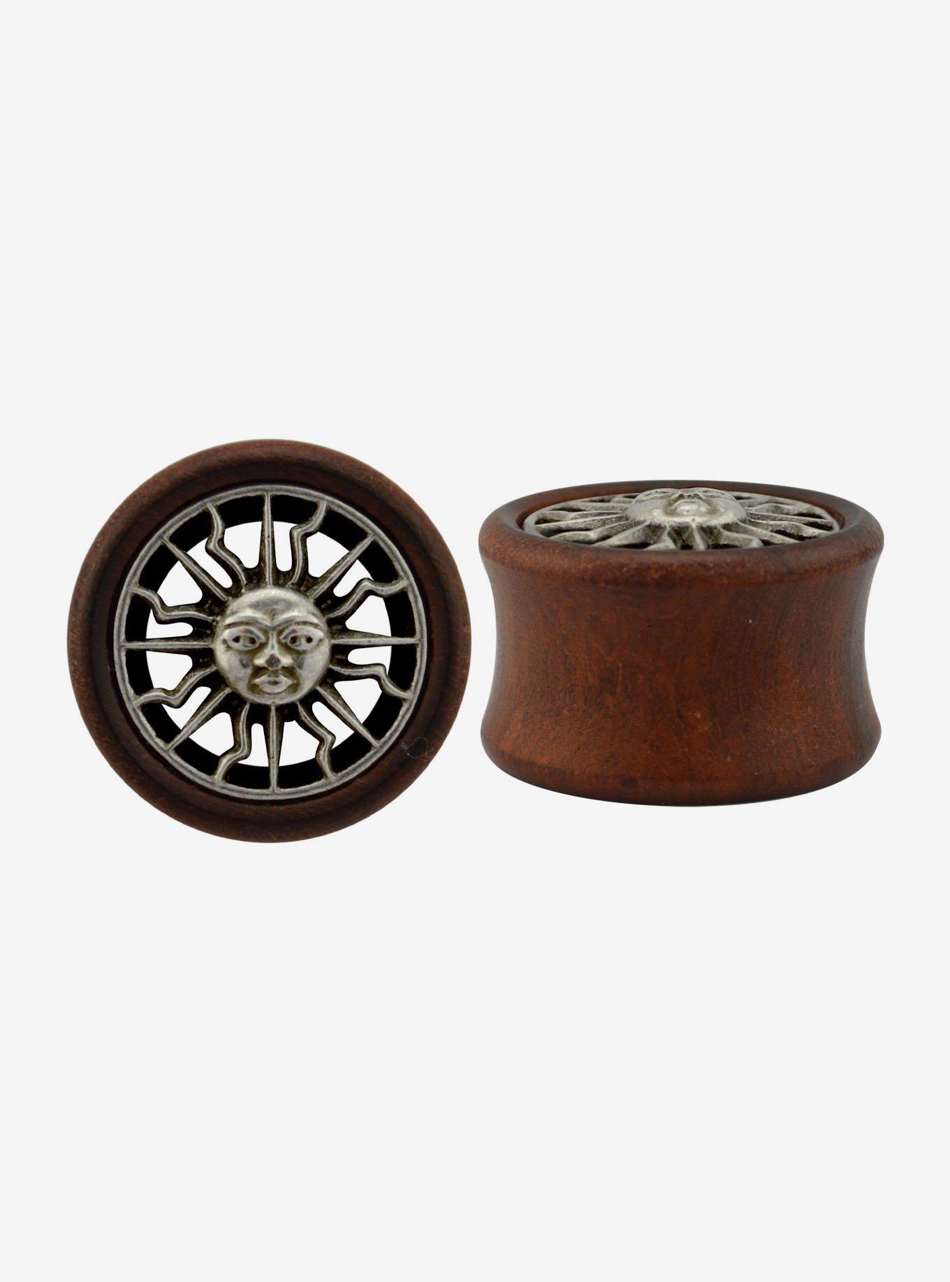 Wood Sun Eyelet Plug 2 Pack, , hi-res