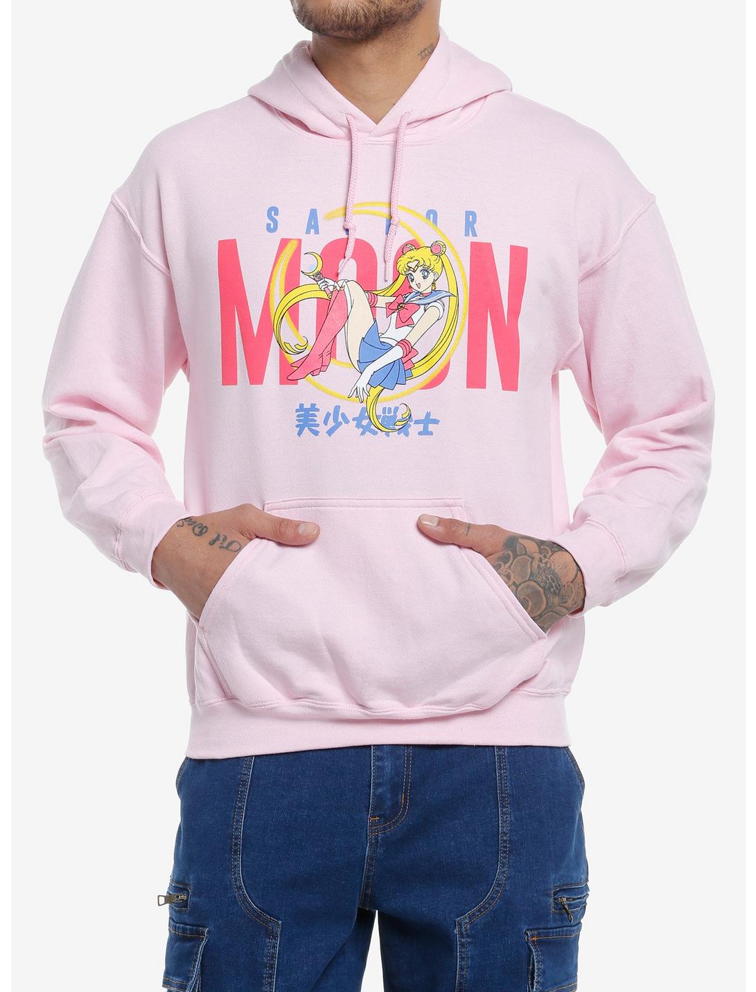 Sailor Moon Pink Double-Sided Hoodie, PINK, hi-res
