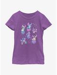 Disney Lilo & Stitch Planetary Stitch Girls Youth T-Shirt, PURPLE BERRY, hi-res