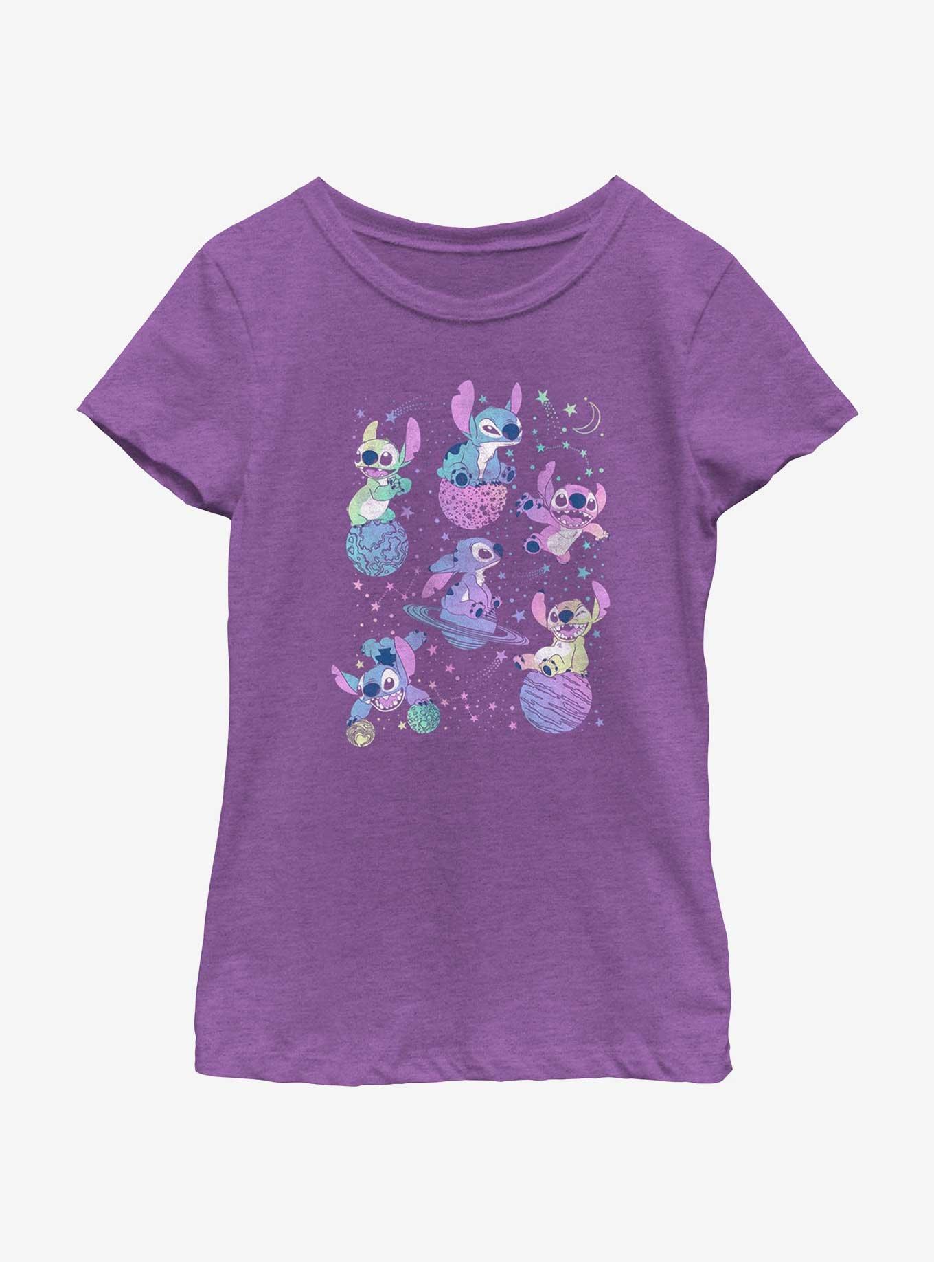 Disney Lilo & Stitch Planetary Stitch Girls Youth T-Shirt, , hi-res