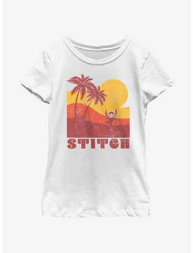 Disney Lilo & Stitch Sunset Stitch Girls Youth T-Shirt, , hi-res