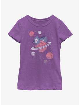 Disney Lilo & Stitch Saturn Snooze Girls Youth T-Shirt, , hi-res
