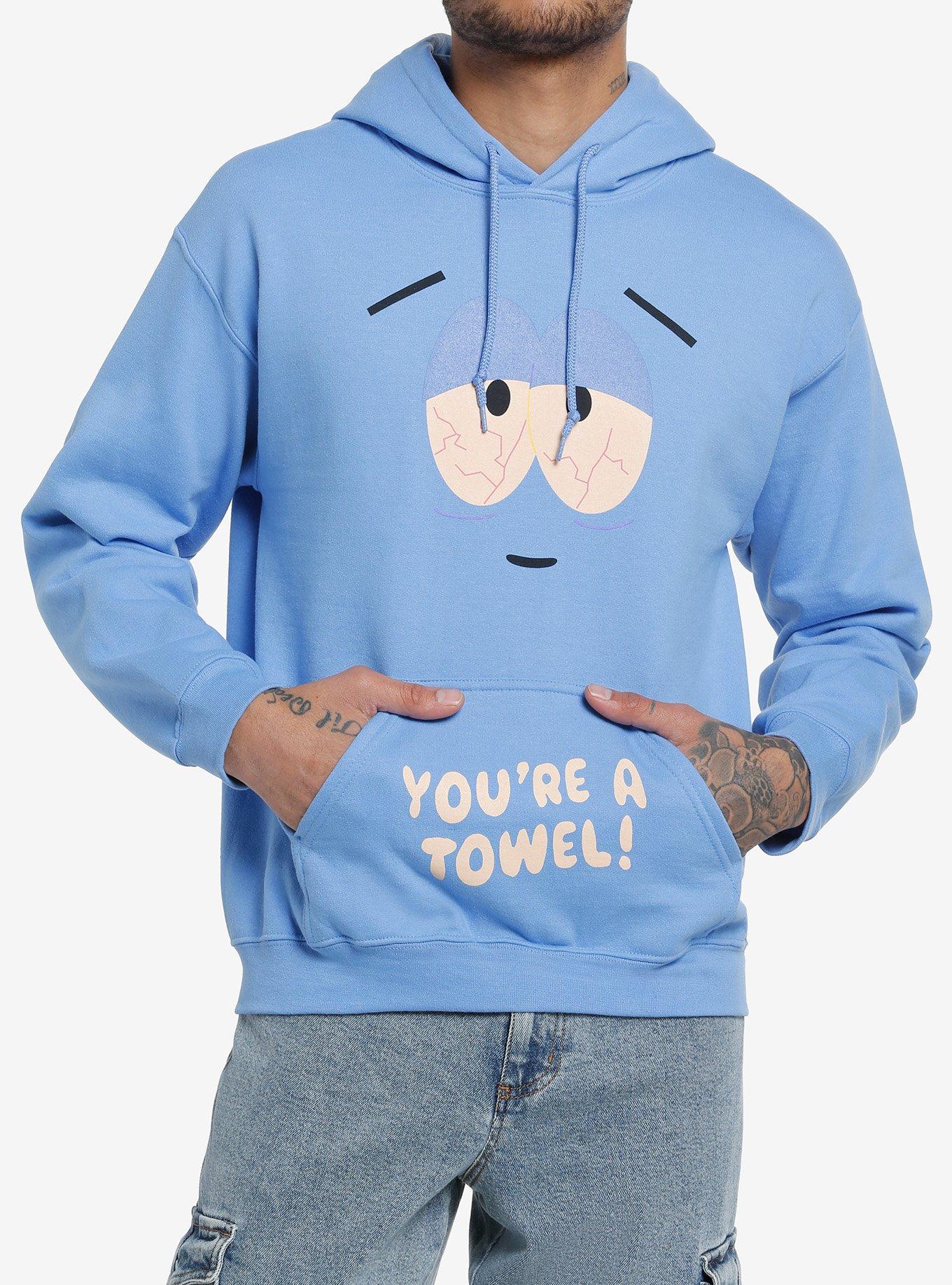 South Park Towelie Hoodie, BLUE, hi-res