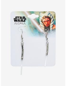 Star Wars Ahsoka Lightsaber Dangle Earrings, , hi-res