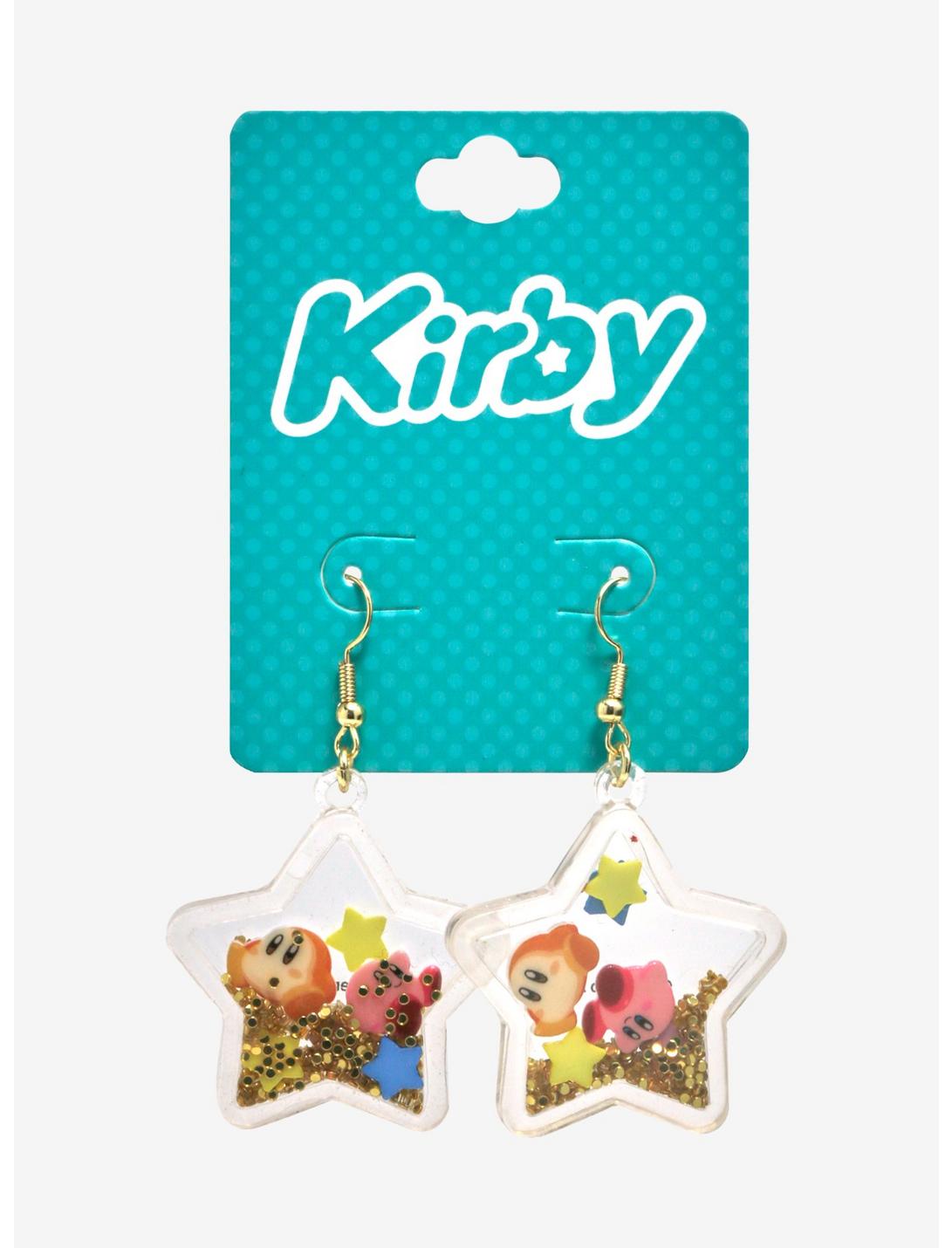 Nintendo Kirby Waddle Dee & Kirby Star Charm Earrings, , hi-res