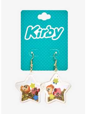 Nintendo Kirby Waddle Dee & Kirby Star Charm Earrings, , hi-res
