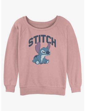 Disney Lilo & Stitch Hangry Stitch Womens Slouchy Sweatshirt, , hi-res