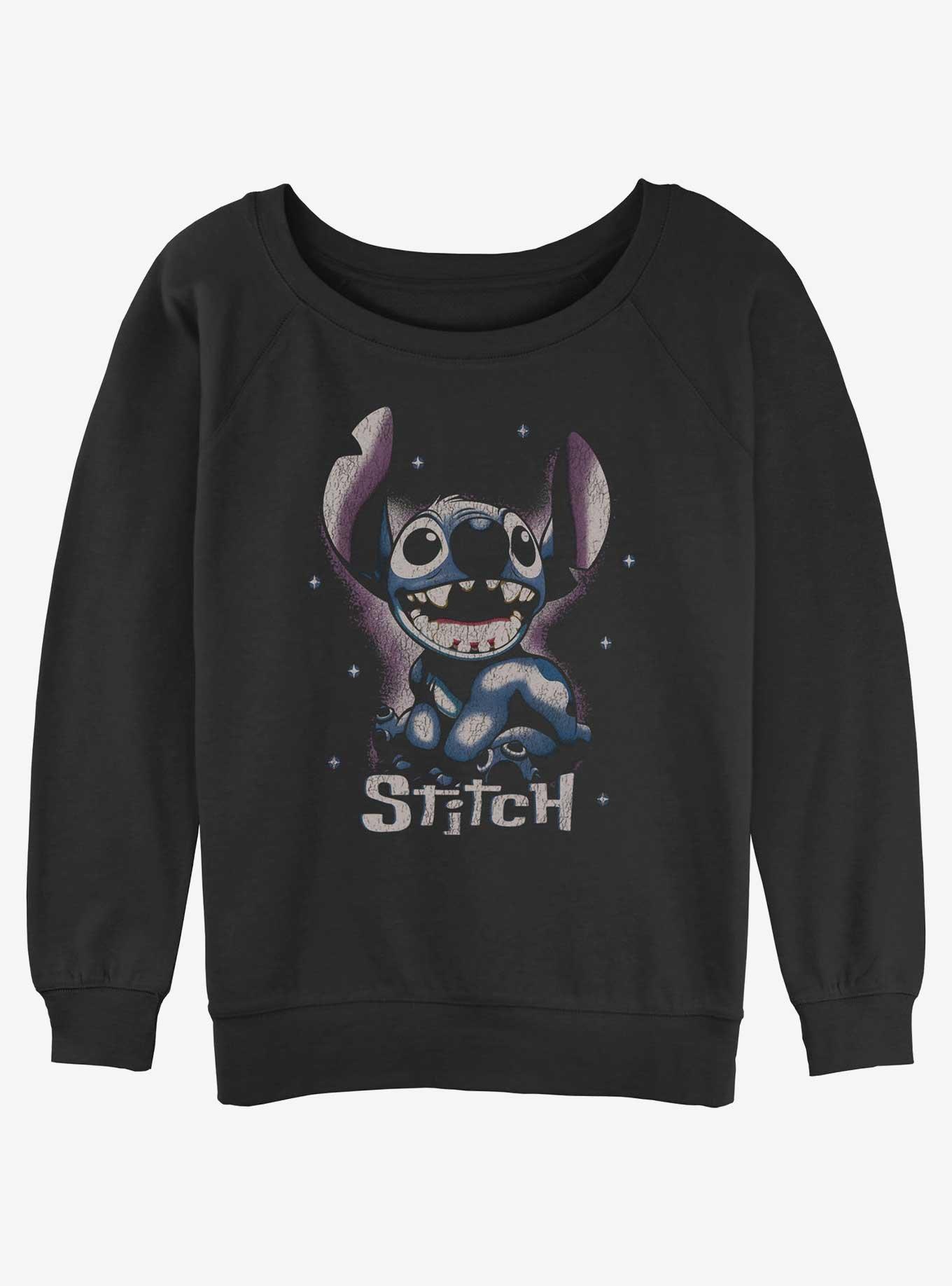 Disney Lilo & Stitch Dark Stitch Womens Slouchy Sweatshirt, , hi-res