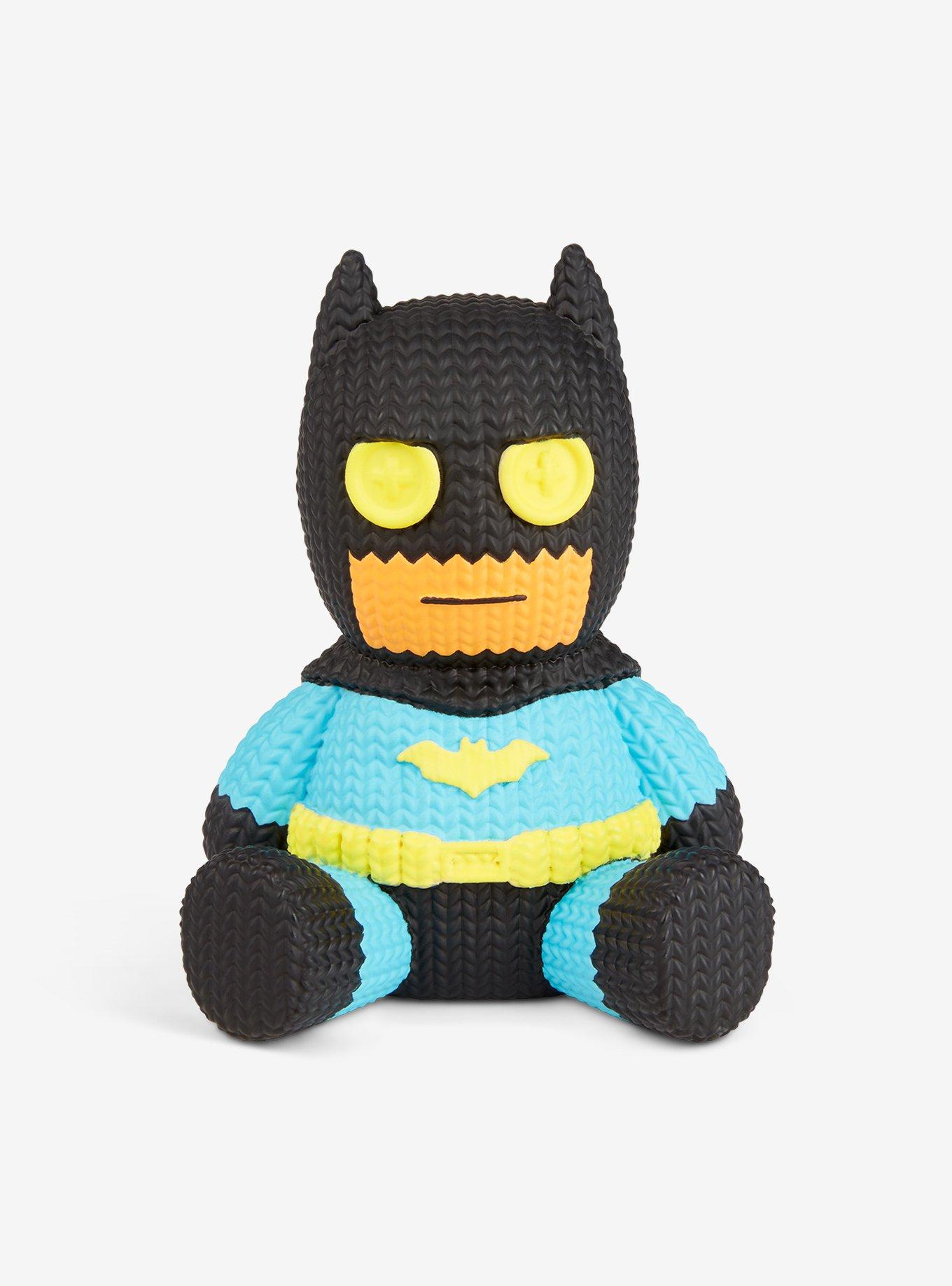 Handmade By Robots DC Comics Knit Series Batman Black Light Vinyl Figure Hot Topic Exclusive