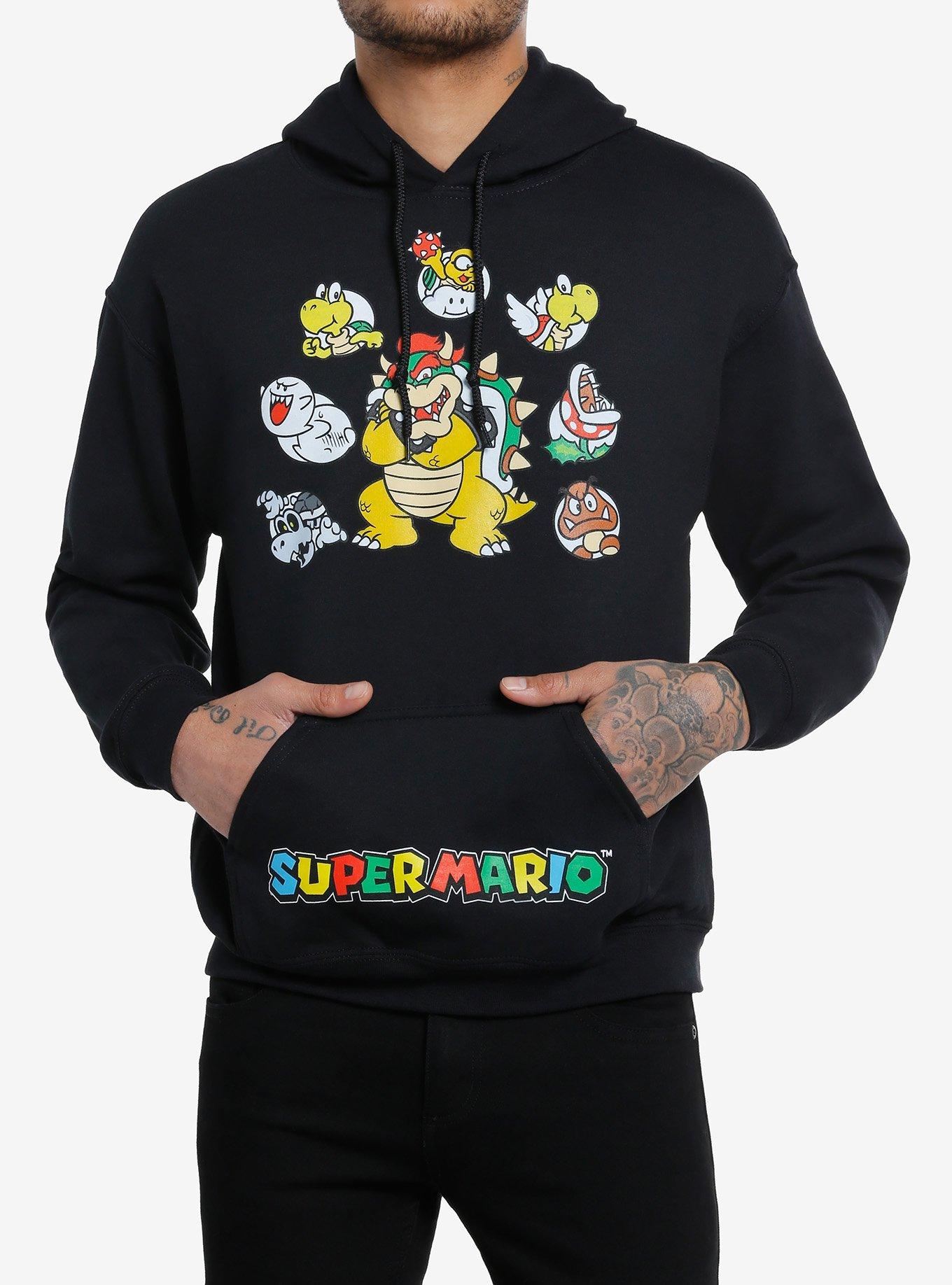 Super Mario Bowser & Henchmen Hoodie, BLACK, hi-res