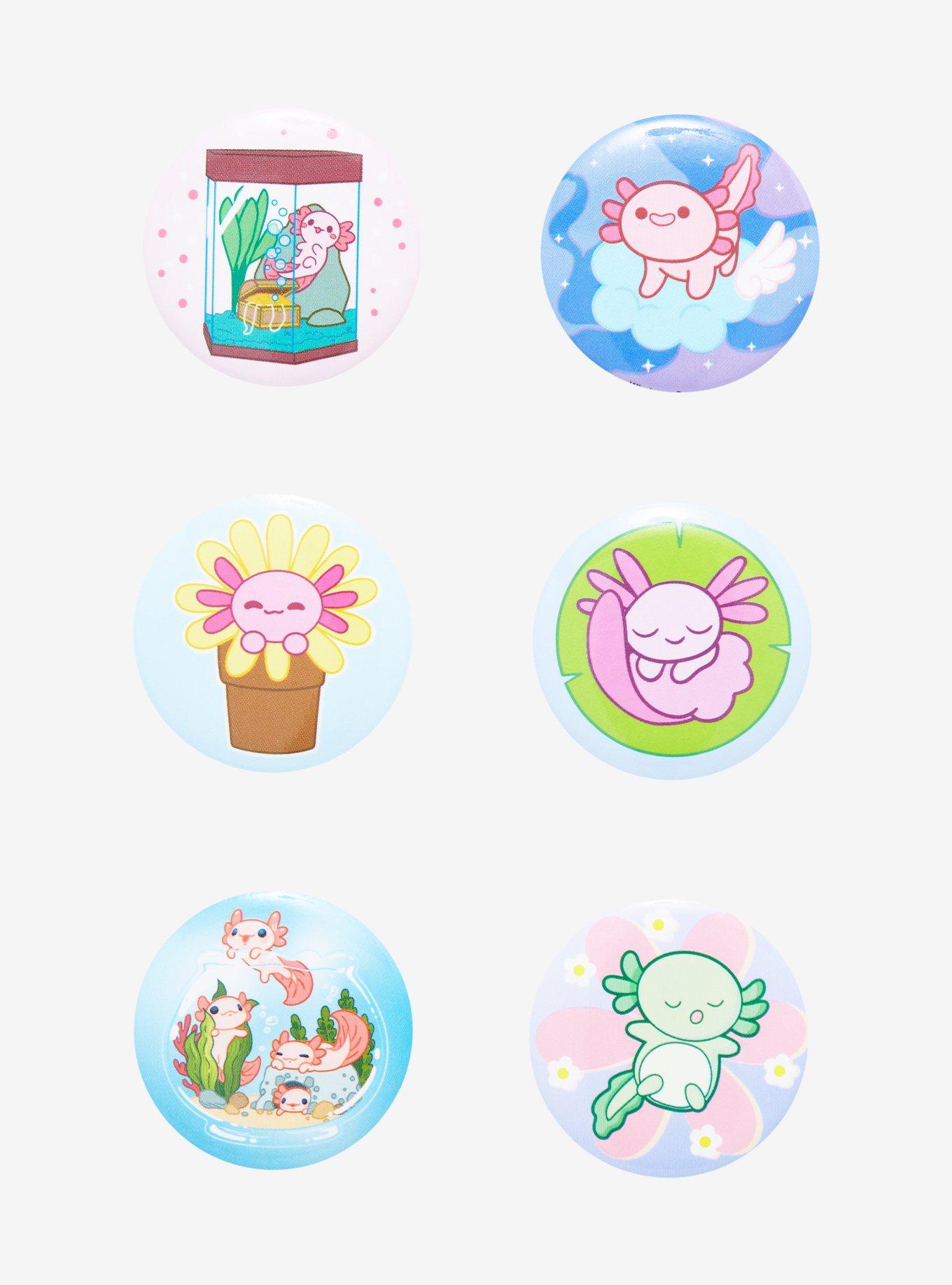 Axolotl Button Set, , hi-res