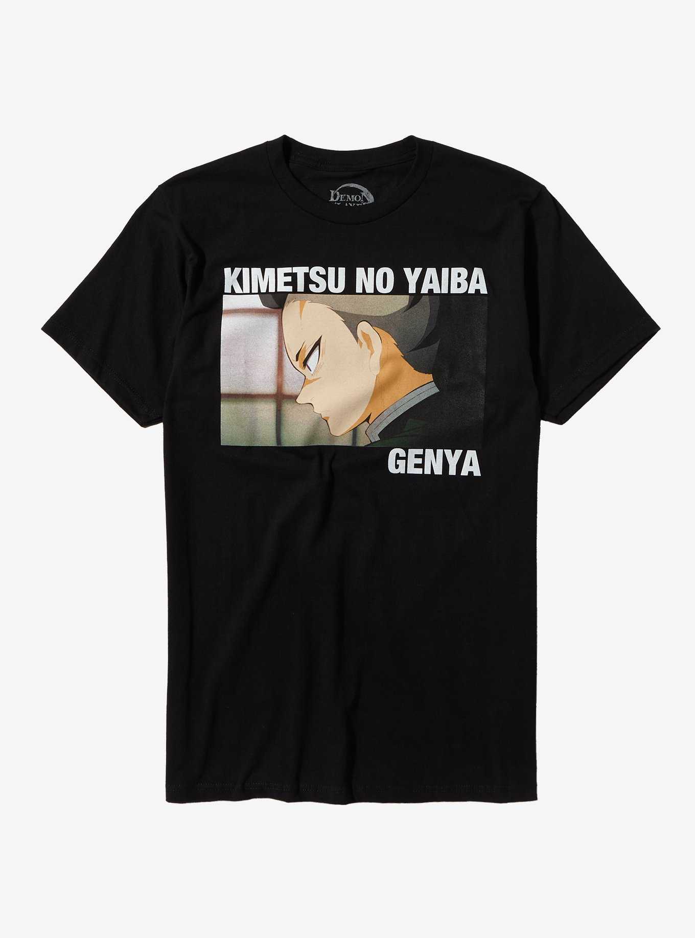 Demon Slayer: Kimetsu No Yaiba Genya Portrait T-Shirt, , hi-res