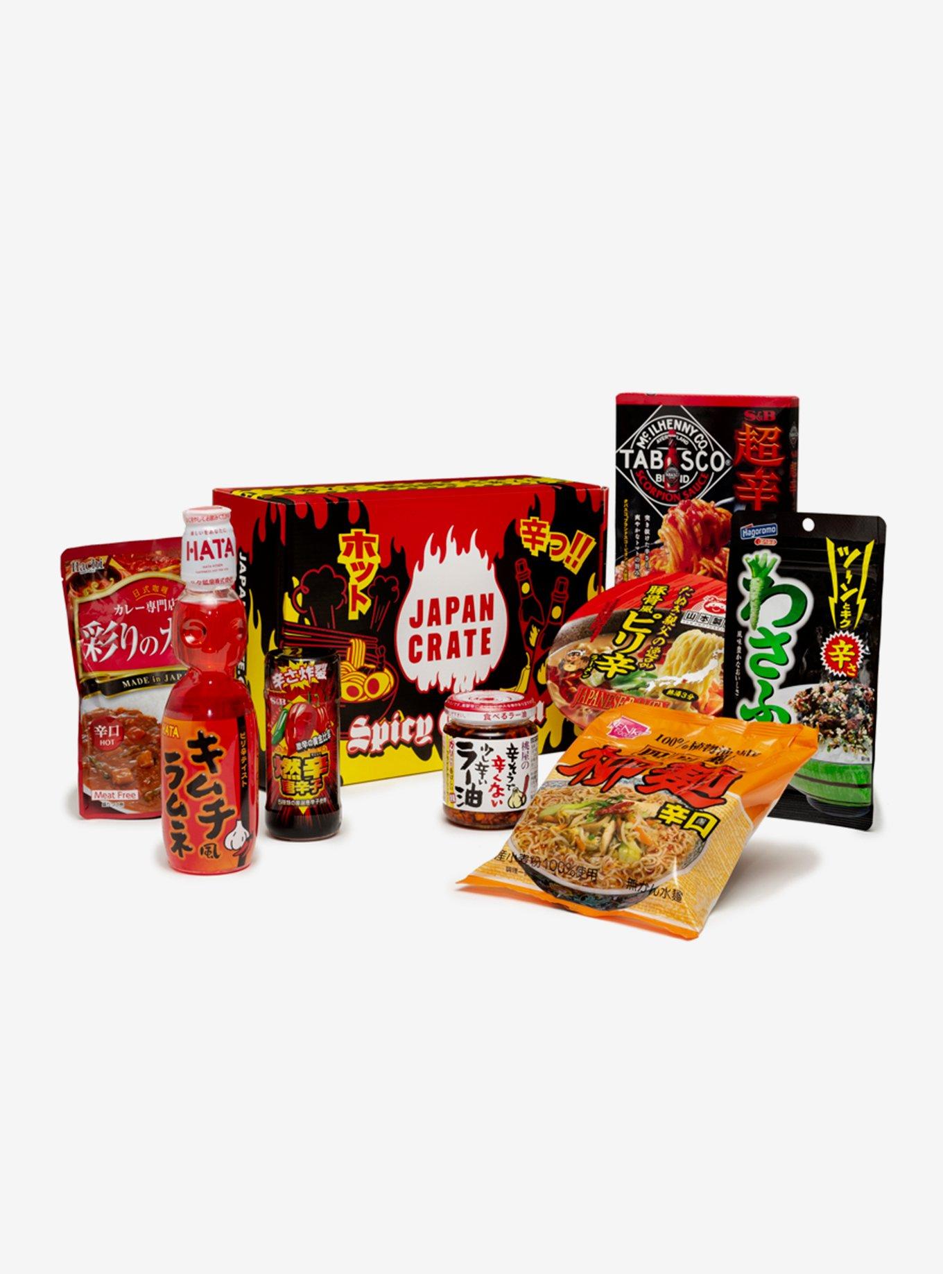 Japan Crate Spicy Edition Japanese Snack Box | BoxLunch