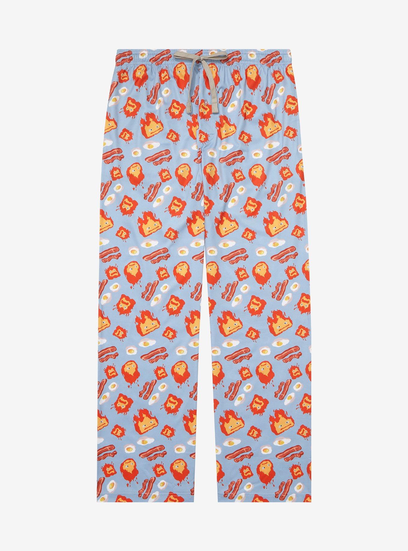 Studio Ghibli Howl's Moving Castle Calcifer Breakfast Allover Print Sleep  Pants - BoxLunch Exclusive