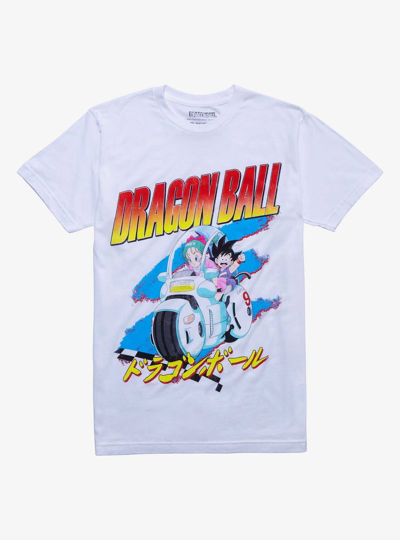 Dragon Ball Bulma Motorcycle T-Shirt, , hi-res