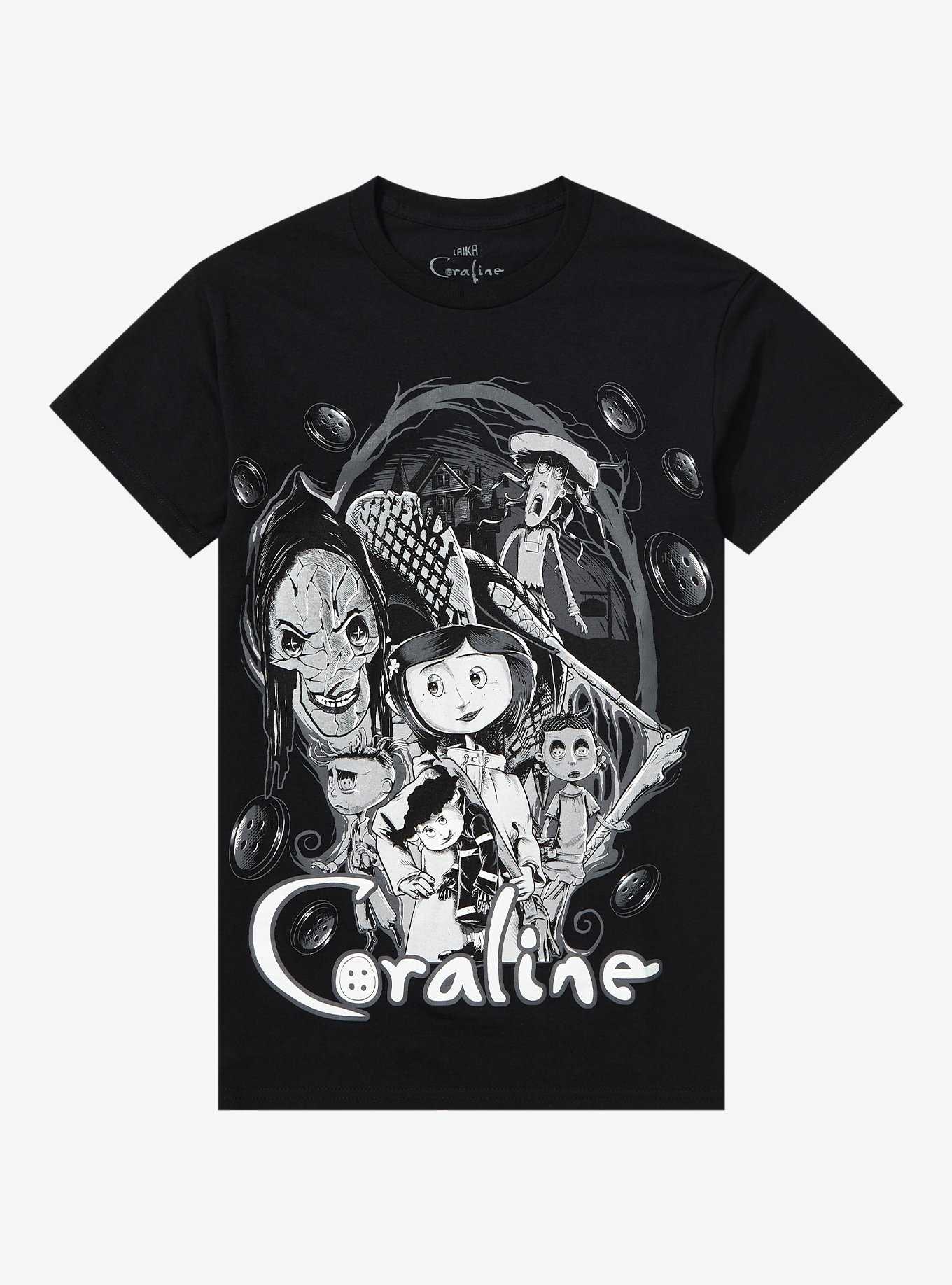 Coraline Group Buttons T-Shirt, , hi-res