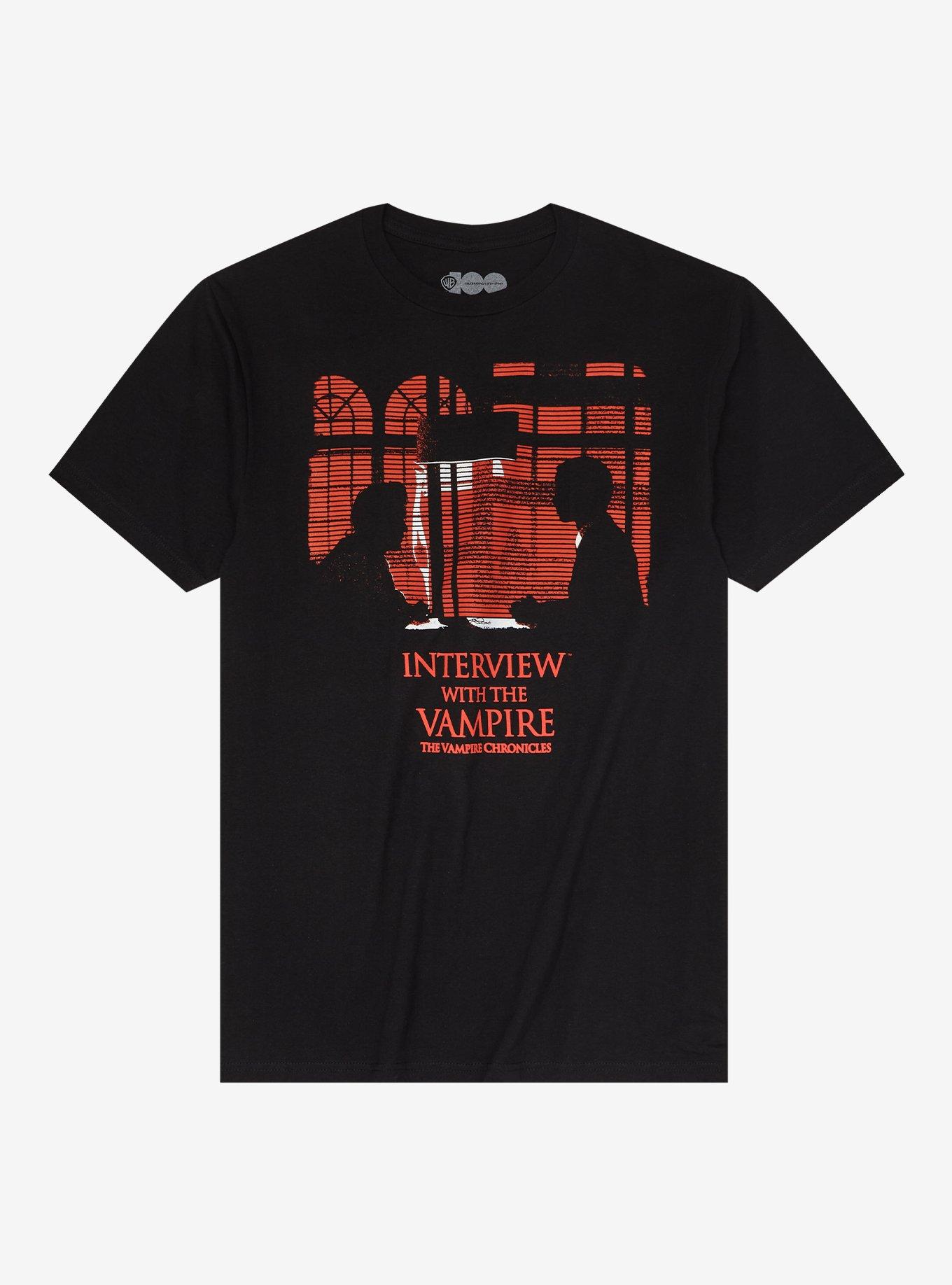 Interview With The Vampire The Vampire Chronicles Silhouette T-Shirt, BLACK, hi-res