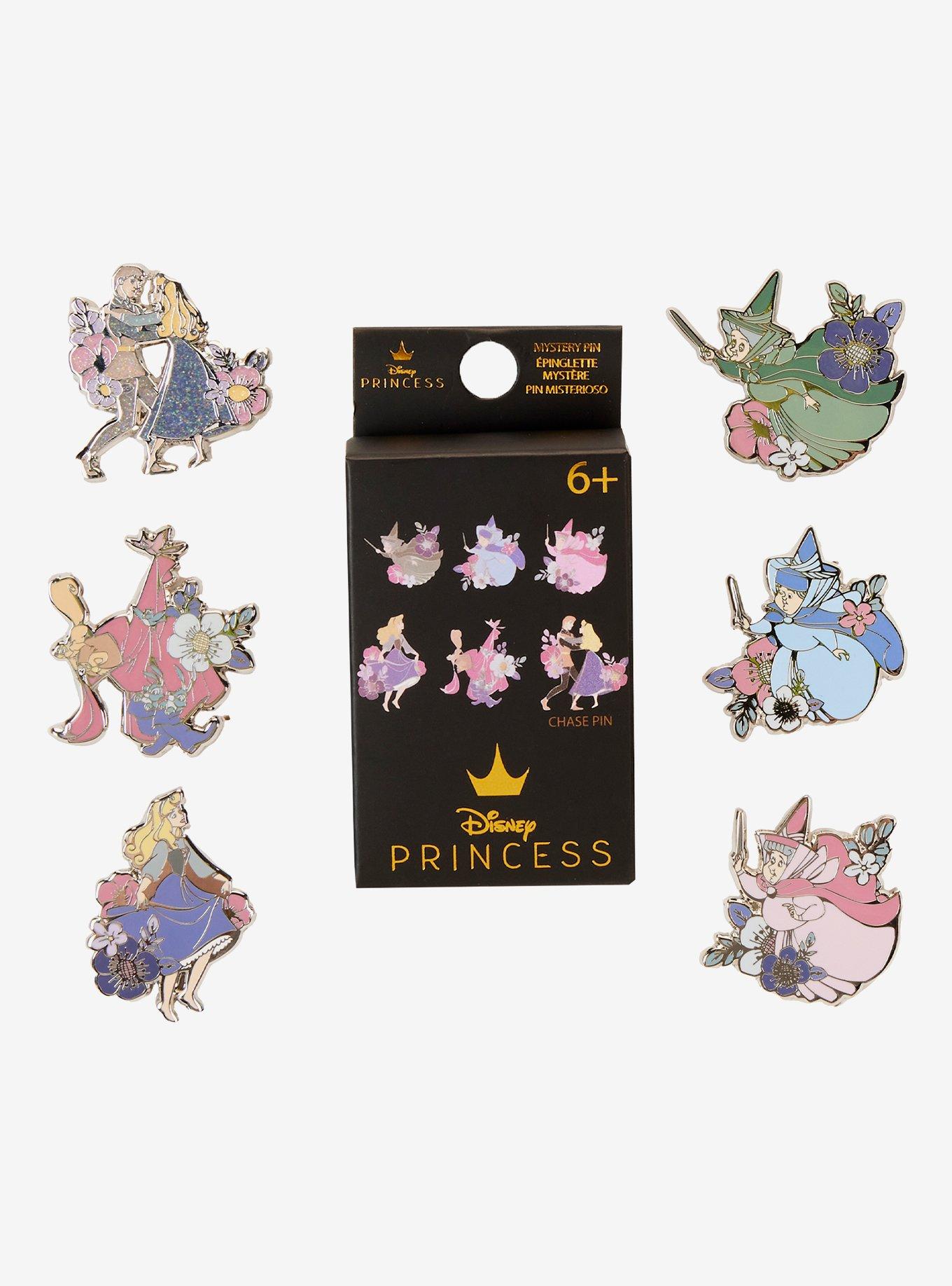 Loungefly Disney Sleeping Beauty 65th Anniversary Blind Box Enamel Pin, , hi-res