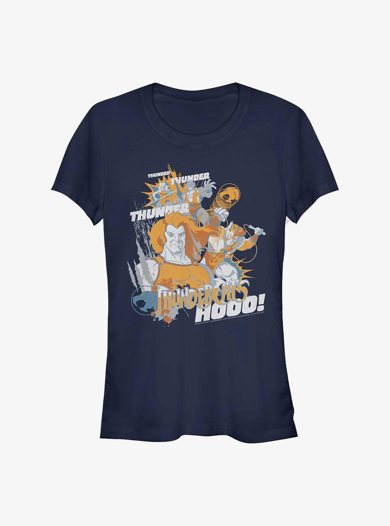 Thundercats Hooo Girls T-Shirt, NAVY, hi-res