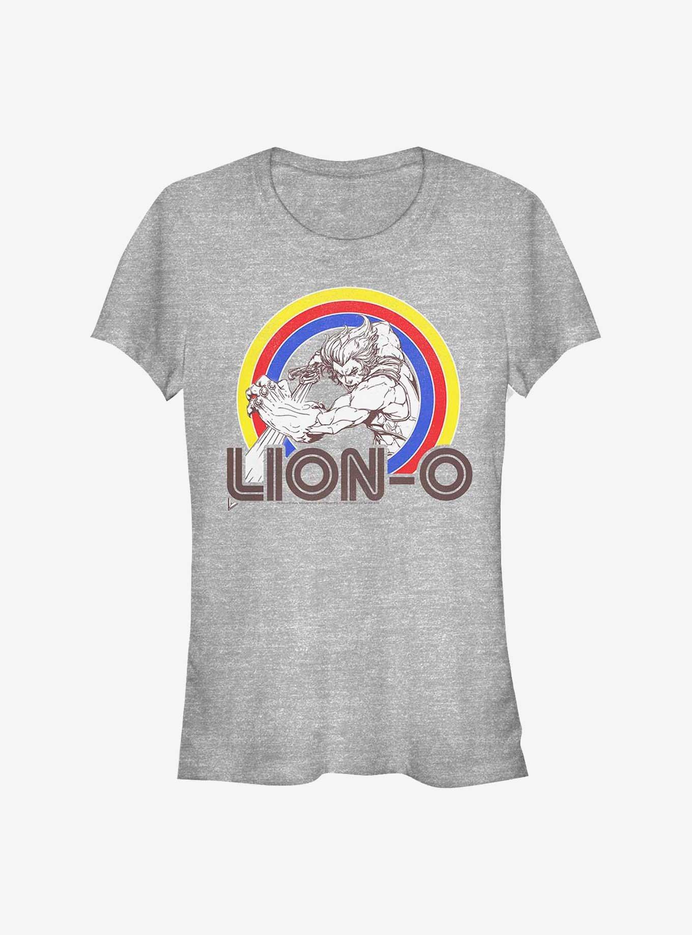 Thundercats Retro Lion-O Girls T-Shirt, ATH HTR, hi-res
