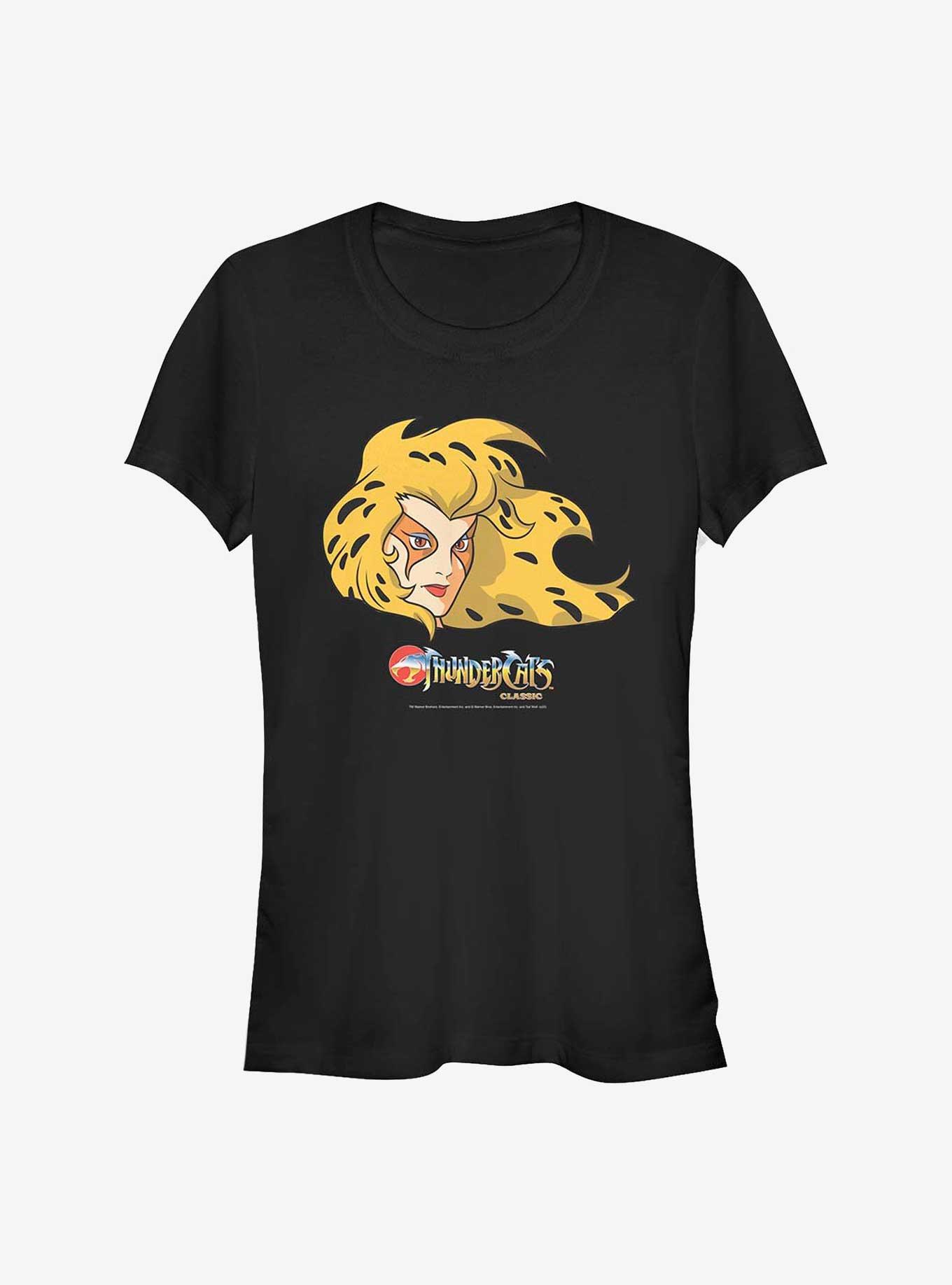 Thundercats Cheeta Face Girls T-Shirt, BLACK, hi-res