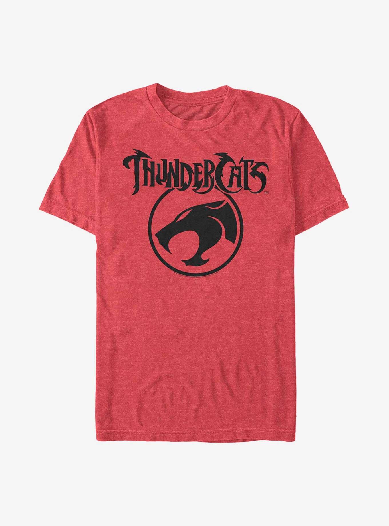 Thundercats Cat Icon T-Shirt, RED HTR, hi-res