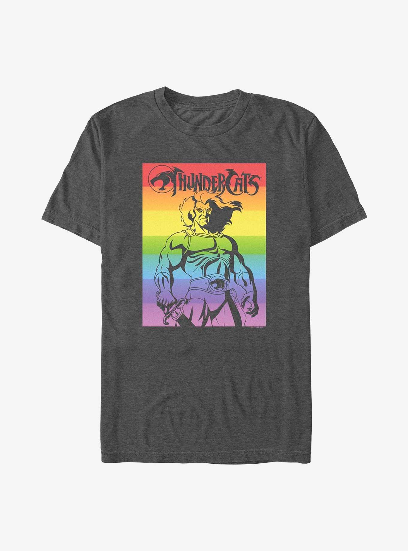 Thundercats Lion-O Rainbow Poster T-Shirt, , hi-res